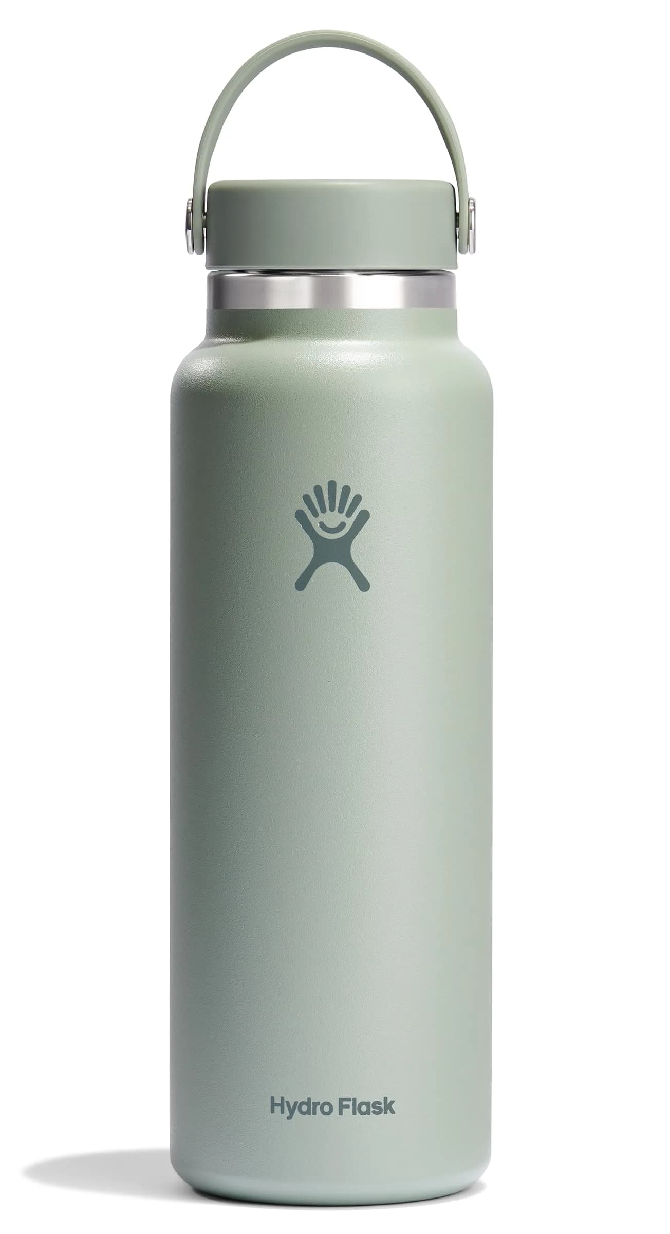 Hydro Flask 40 Oz Tonal White Wide Mouth Water Bottle | Insulated Stainless Steel, Cold 24 Hrs, Hot 12 Hrs