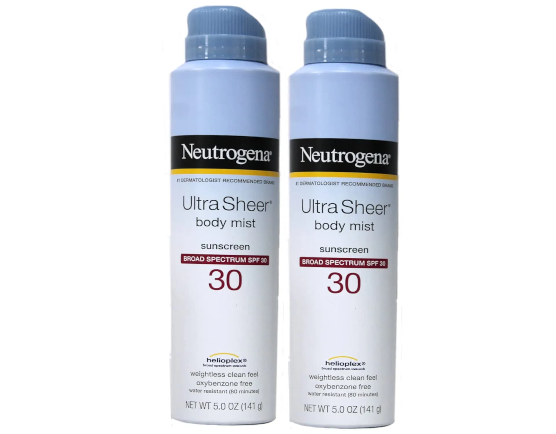 Neutrogena Ultra Sheer Body Mist SPF 70 Sunscreen Spray | Broad Spectrum Protection - main product image
