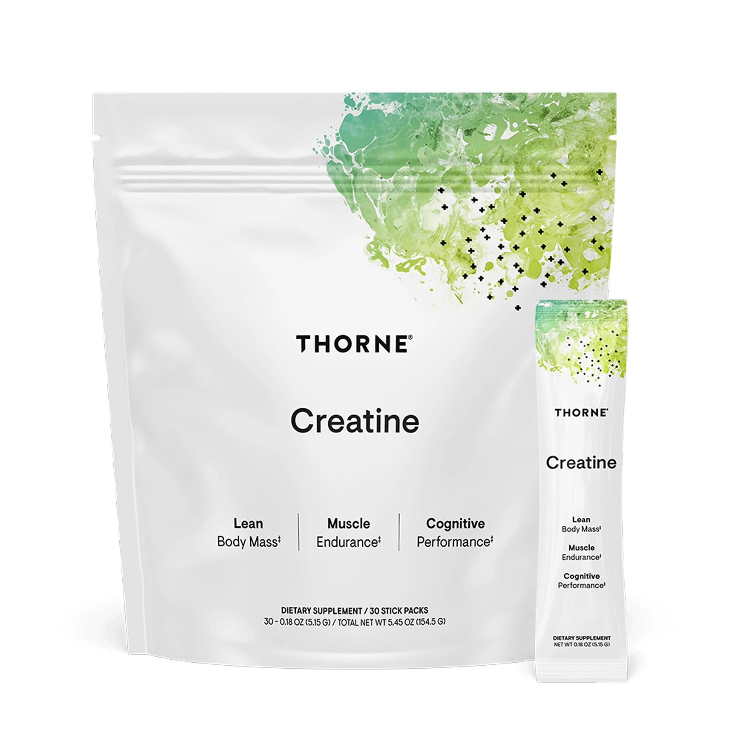 THORNE Micronized Creatine Monohydrate Powder 5g (0.18 oz) per Serving | NSF Certified for Sport - main product image