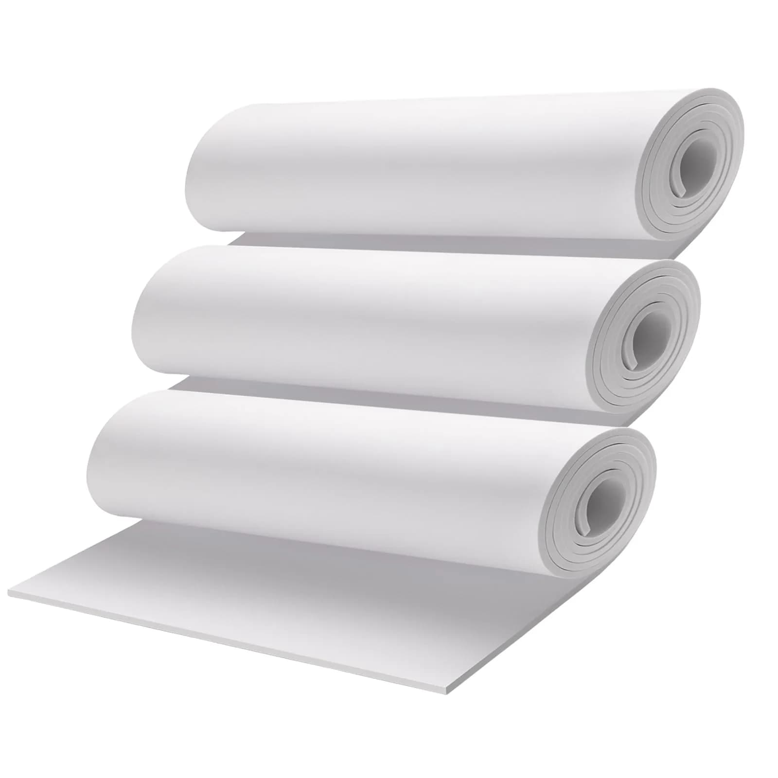 MEARCOOH White EVA Foam Sheets Roll 4mm Thick (35.5cm x 150cm) | Premium Craft Foam for Cosplay & Costumes - main product image