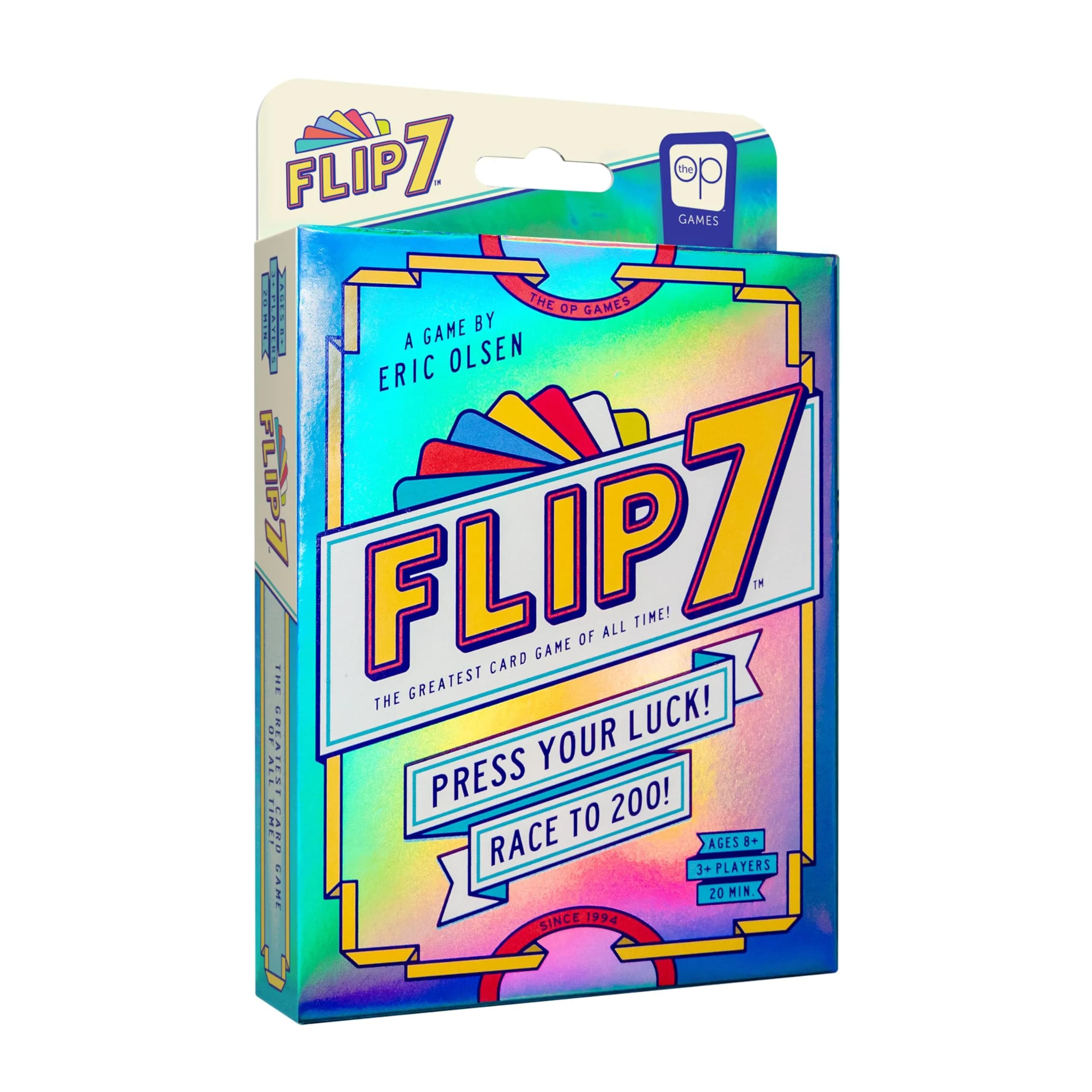USAOPOLY Flip 7 Card Game - Press-Your-Luck Party Card Game for Family Game Night, Ages 8+ - main product image