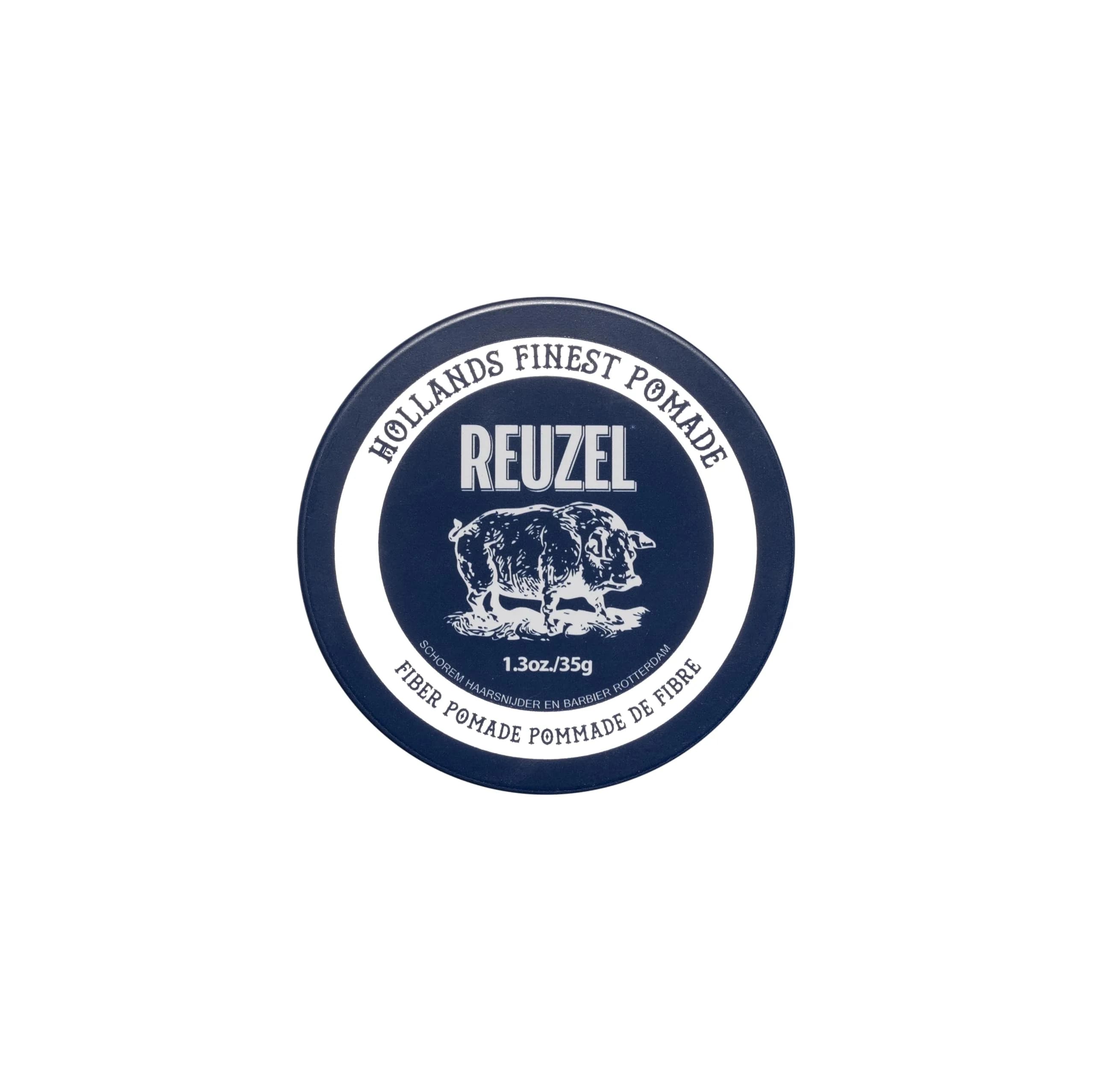 REUZEL Fiber Pomade Strong Hold Low Shine Travel Size 1.3 oz | Flexible, Textured Finish for All Hair Types