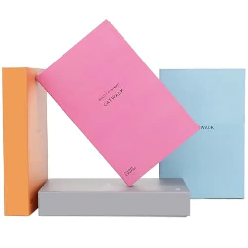 PROBENEX 4 Pcs Decorative Books | Faux Black Coffee Table & Shelf Decor | Modern Home Accent