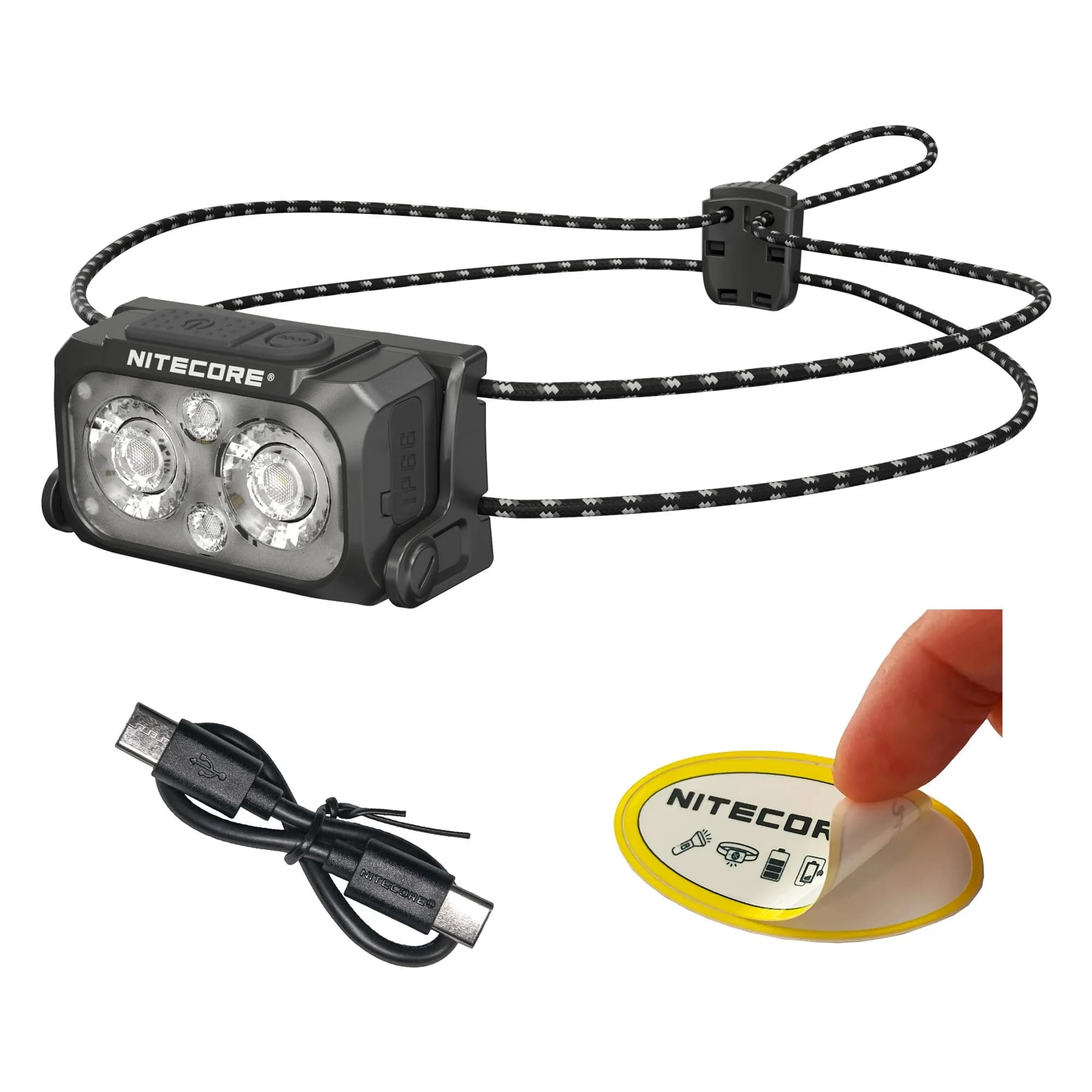 Nitecore NU25 MCT UL 400 Lumen Ultralight USB-C Headlamp | Multiple Color Temperatures & Waterproof - main product image