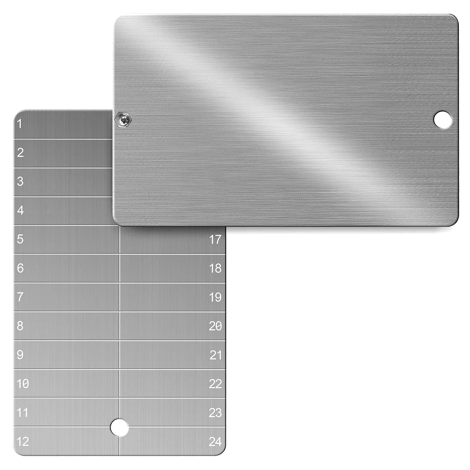 Codesteel Titanium Crypto Seed Phrase Storage, Bitcoin Seed Plates | Fireproof & Waterproof Backup for Crypto - main product image