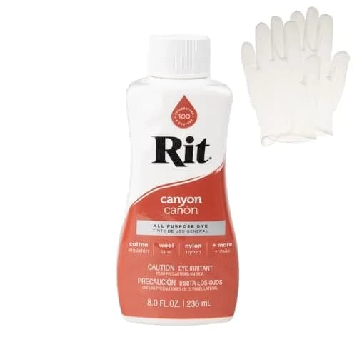 Craft County Canyon Liquid Fabric Dye 8 oz | Eco-Friendly Dye for Homemakers - main product image
