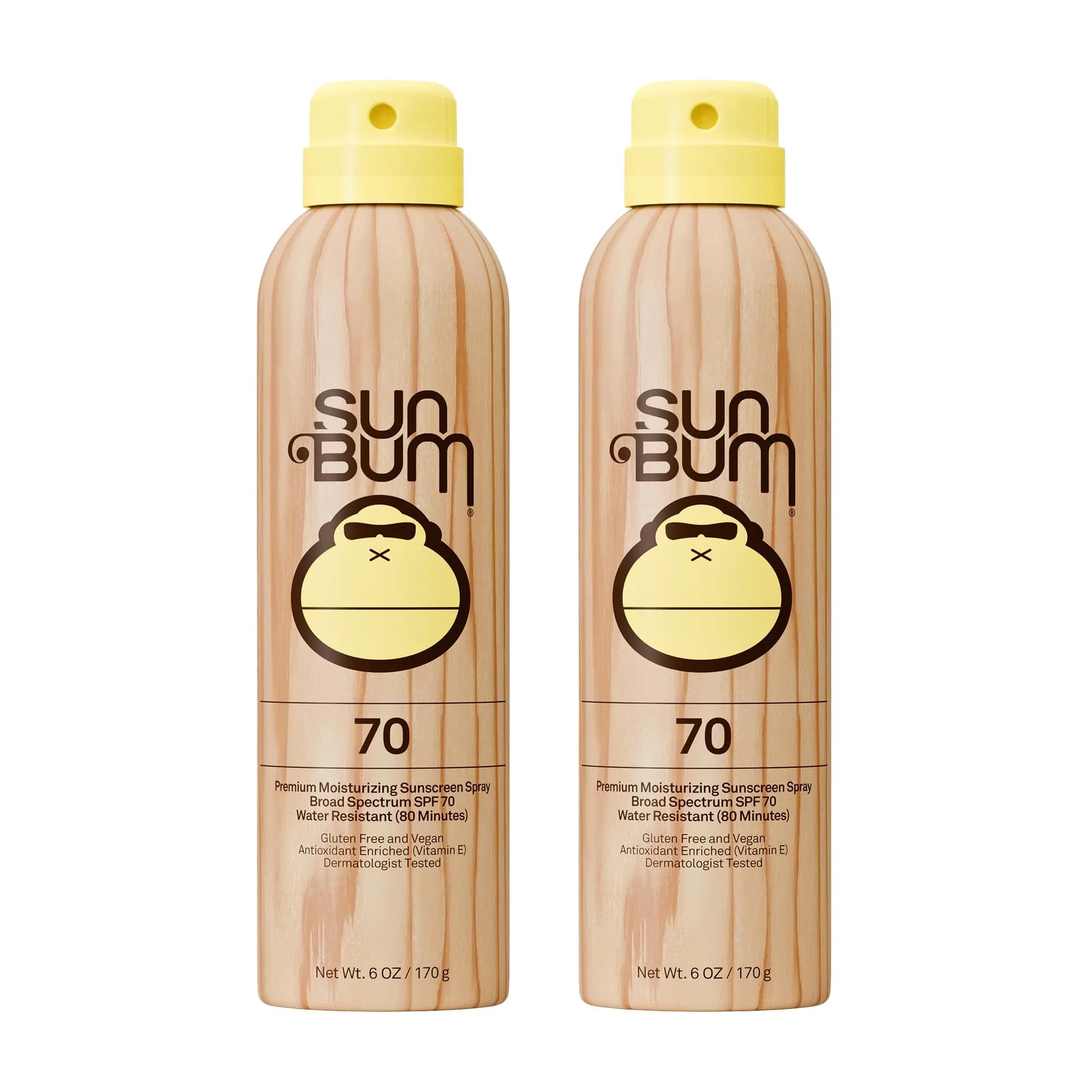 Sun Bum Original SPF 70 Sunscreen Spray 340ml (12 fl oz) | Broad Spectrum UVA/UVB Protection - main product image