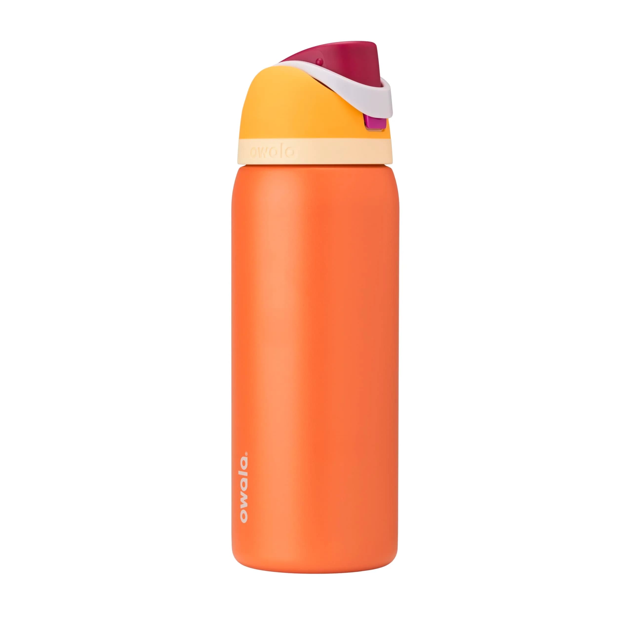 Owala FreeSip Insulated Stainless Steel Water Bottle 40 oz (1183 ml) Citrus Crush | Keeps Cold 24 Hrs - main product image
