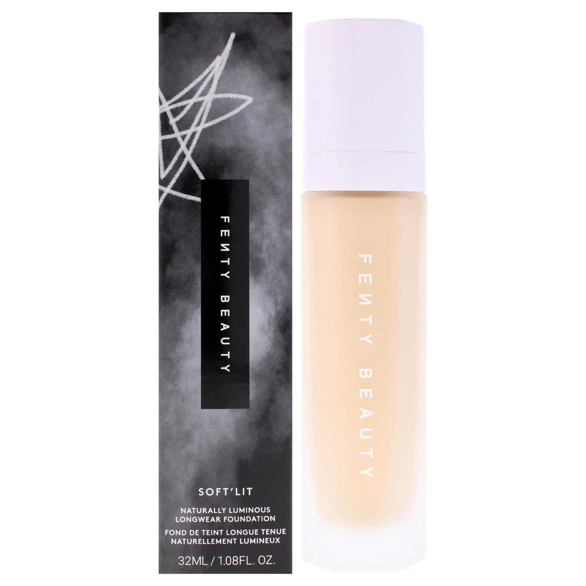 Fenty Beauty Soft Lit Foundation 130 Light Warm Olive | Longwear, Hydrating, Luminous Finish - main product image