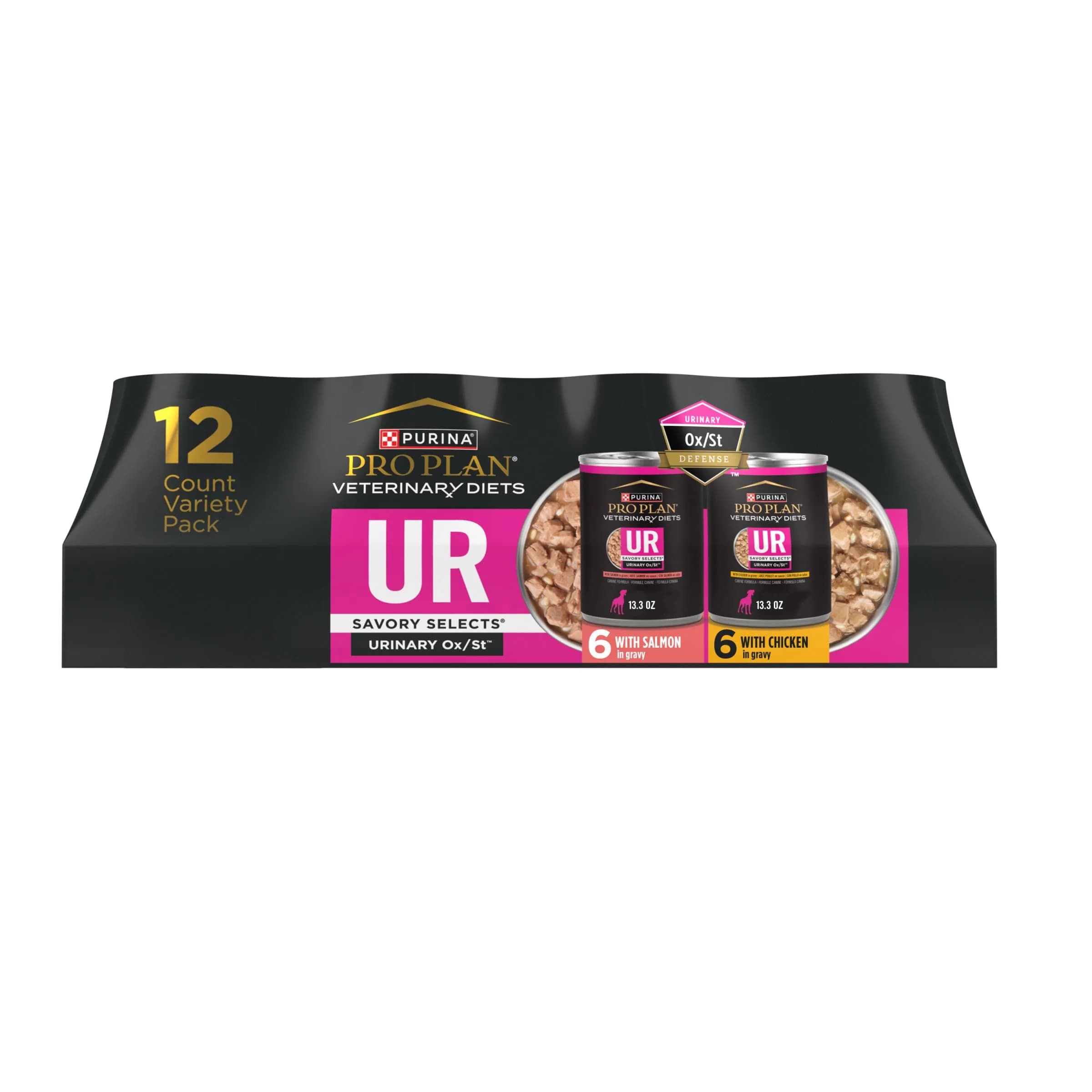 Pro Plan Veterinary Diets Purina Wet Dog Food Variety Pack, 159.6 oz | Supports Urinary Health