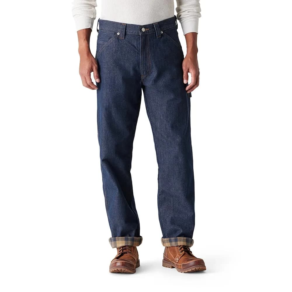 Levi Strauss Signature Gold Men's Carpenter Jeans 86cm (34in) x 81cm (32in) | Flannel Lined for Warmth - main product image