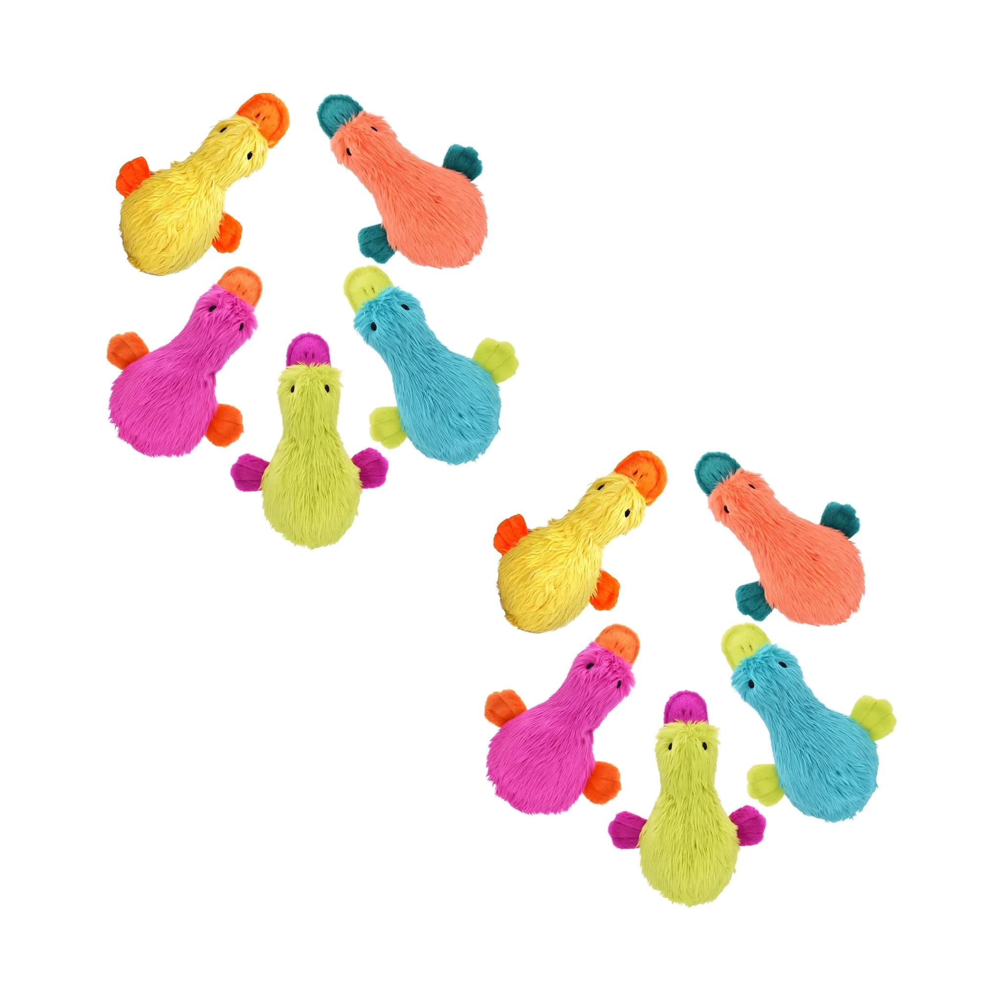 Multipet Duckworth Plush Dog Toy 15 inch | Assorted Colors, Soft & Squeaky (70-120 chars)