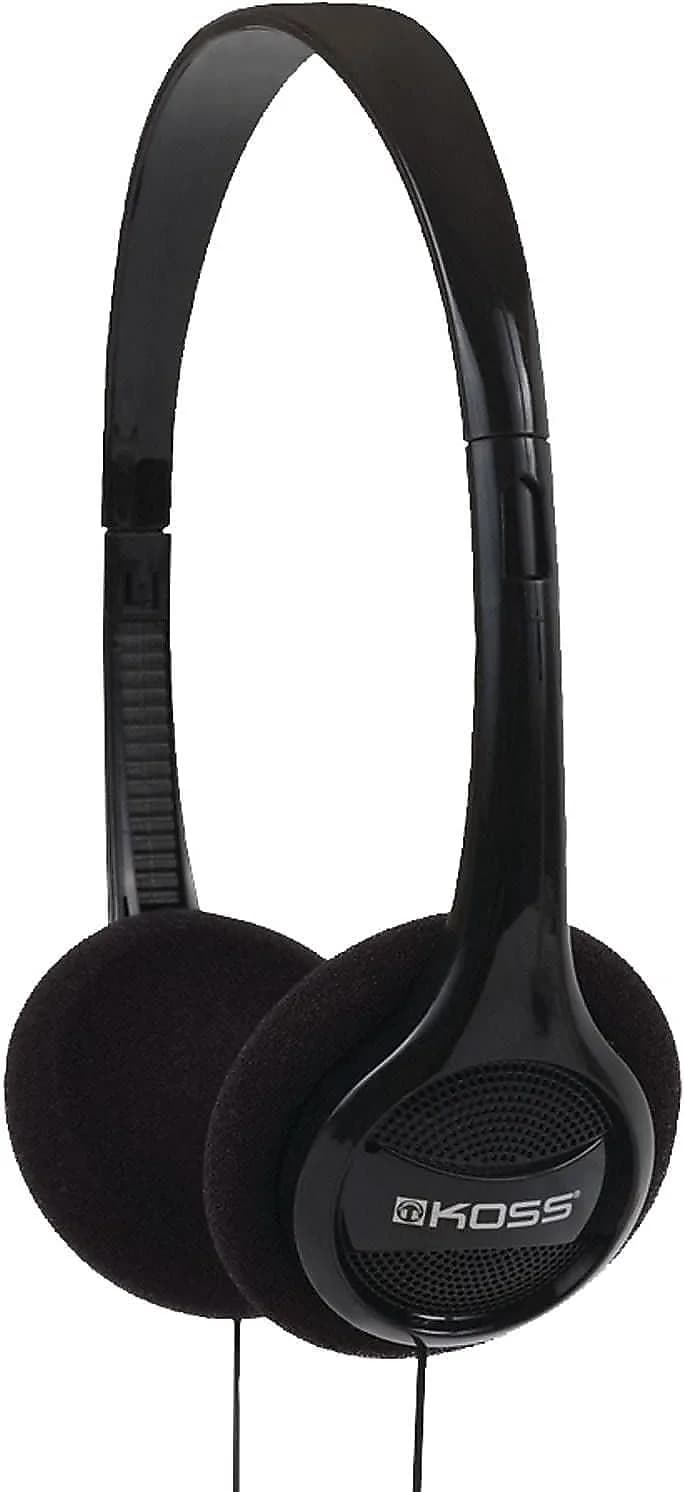 Koss KPH7 Lightweight Portable Headphones, Black (Pack of 6) | 4 ft Cord, 32 Ohm Impedance - main product image