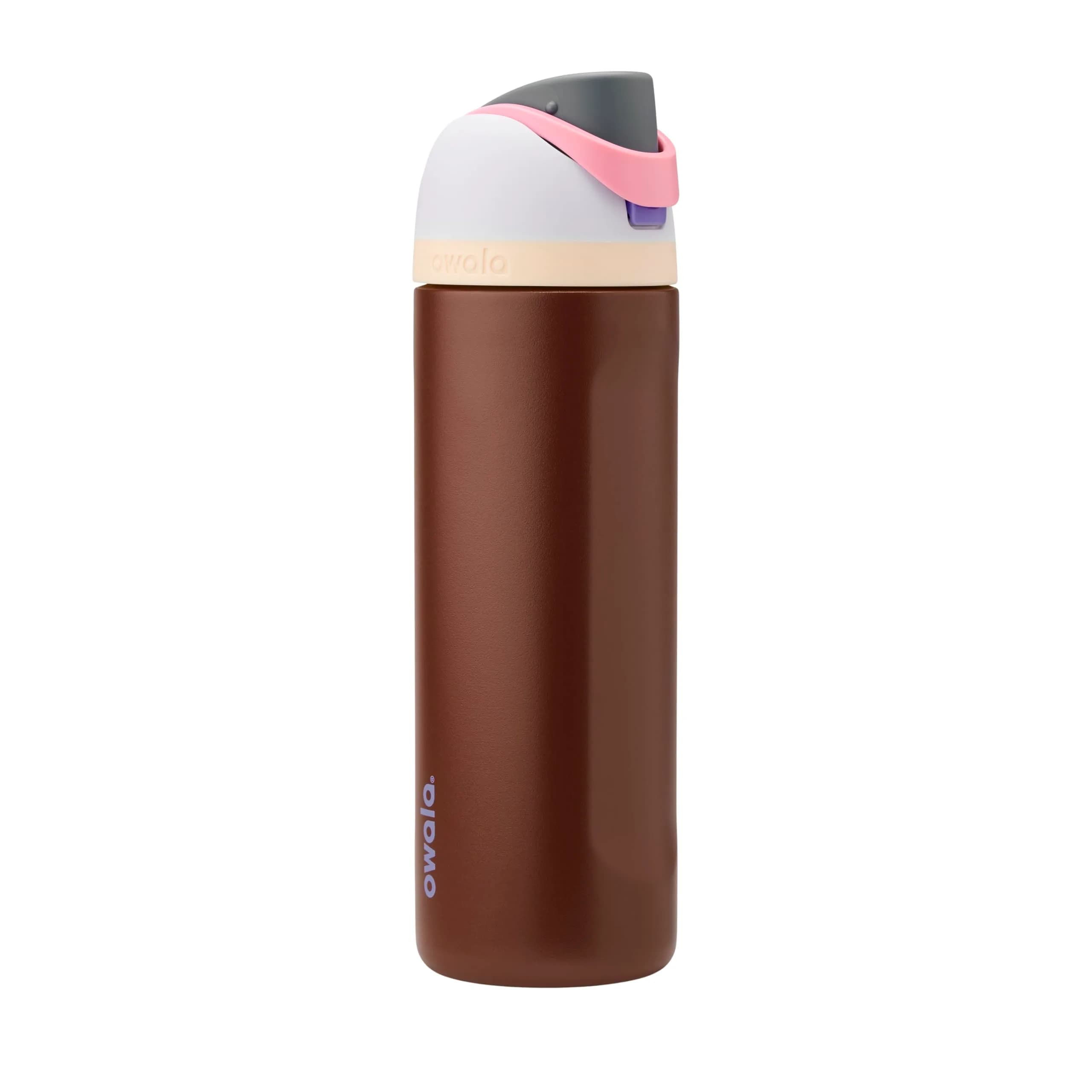 Owala FreeSip Insulated Water Bottle 710 mL (24 oz) Cranberry Parade | Keeps Cold 24 Hrs - main product image