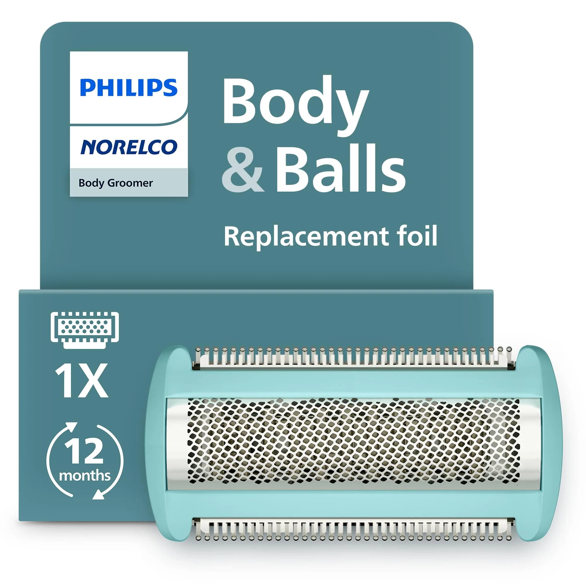 Philips Norelco Replacement Foil for Body Groomer BG2010/40 | Triple Protect Shave System - main product image