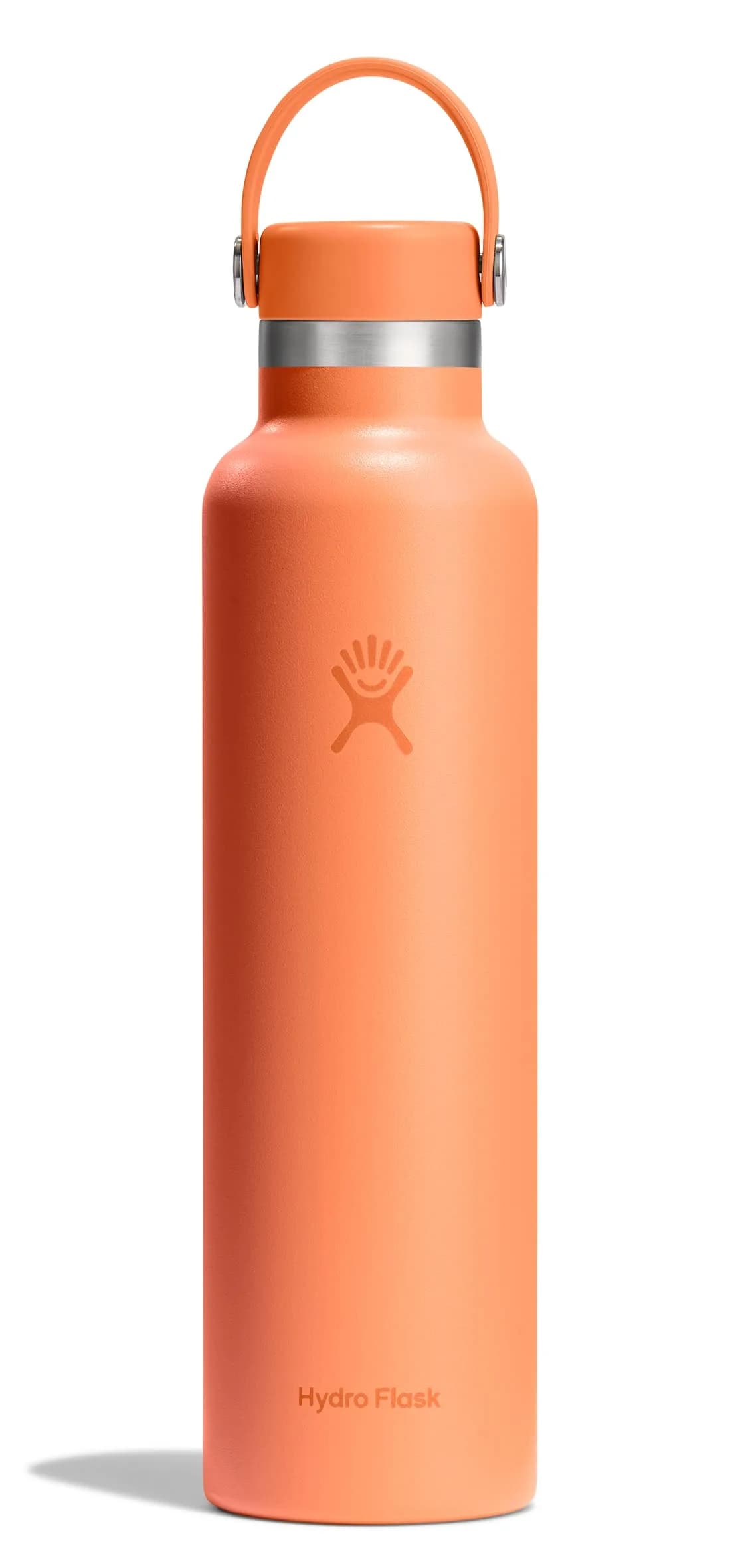 Hydro Flask Standard Mouth Water Bottle 710ml (24 Oz) | Insulated Stainless Steel, Leakproof, Purple