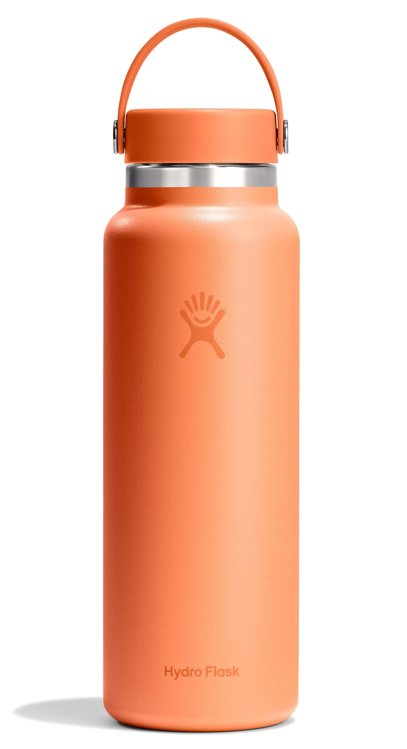 Hydro Flask 40 Oz Tonal White Wide Mouth Water Bottle | Insulated Stainless Steel, Cold 24 Hrs, Hot 12 Hrs