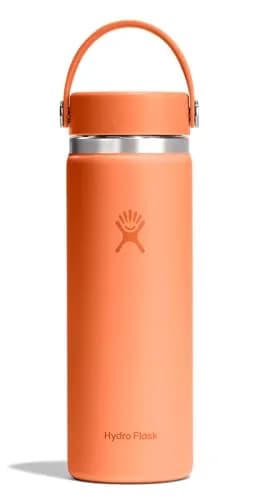 Hydro Flask 40 Oz Tonal White Wide Mouth Water Bottle | Insulated Stainless Steel, Cold 24 Hrs, Hot 12 Hrs