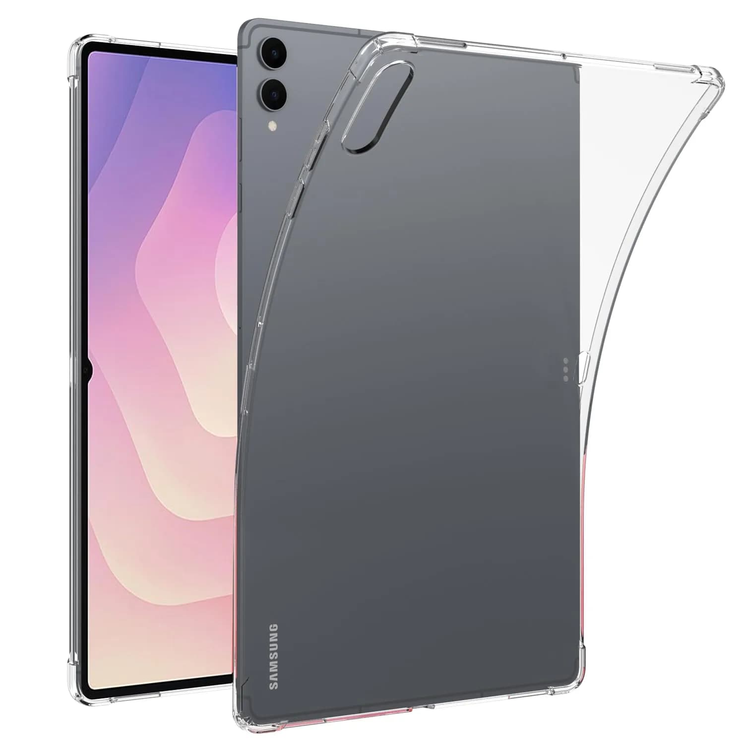 Ltezixal Transparent TPU Case for Samsung Galaxy Tab S11 Ultra/S12 Ultra | Anti-Scratch Drop Bumper
