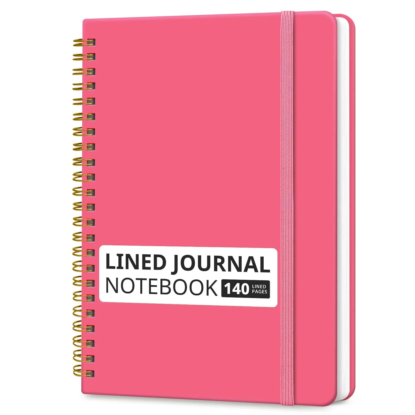 Taja Lined Spiral Journal Notebook A5 (5.7" x 7.9") | Quality Paper for Students & Professionals - main product image