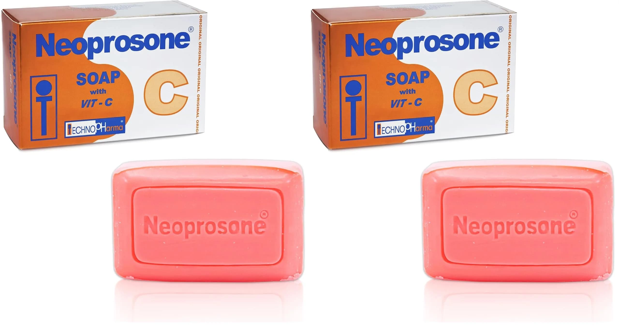 Neoprosone Skin Brightening Soap, 80 g | Fades Dark Spots & Brightens Skin