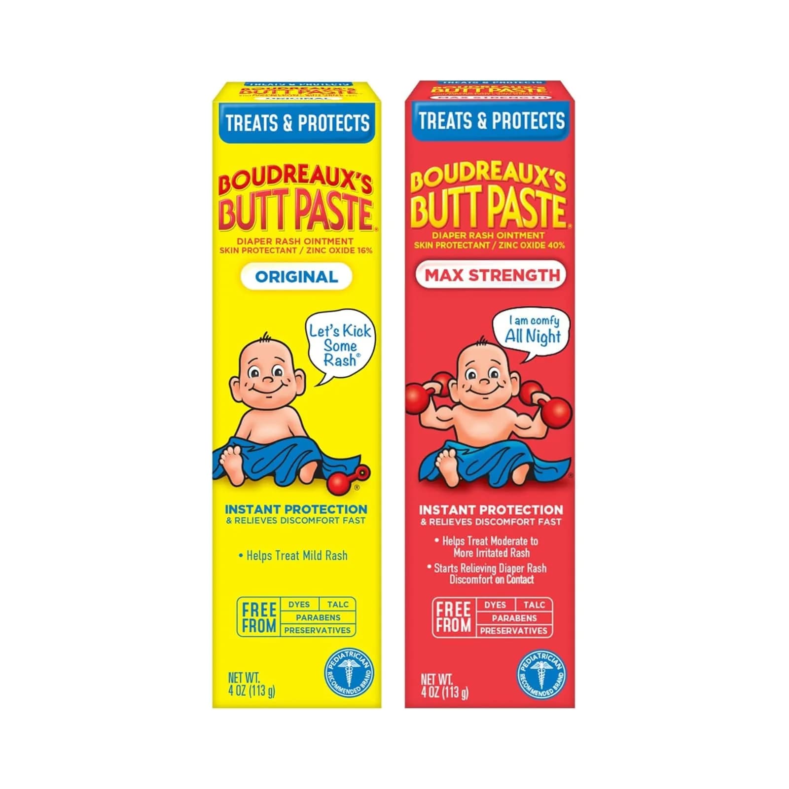 Boudreaux's Butt Paste Diaper Rash Ointment & Cream 240ml (8 oz) | Fast Relief for Baby's Delicate Skin - main product image