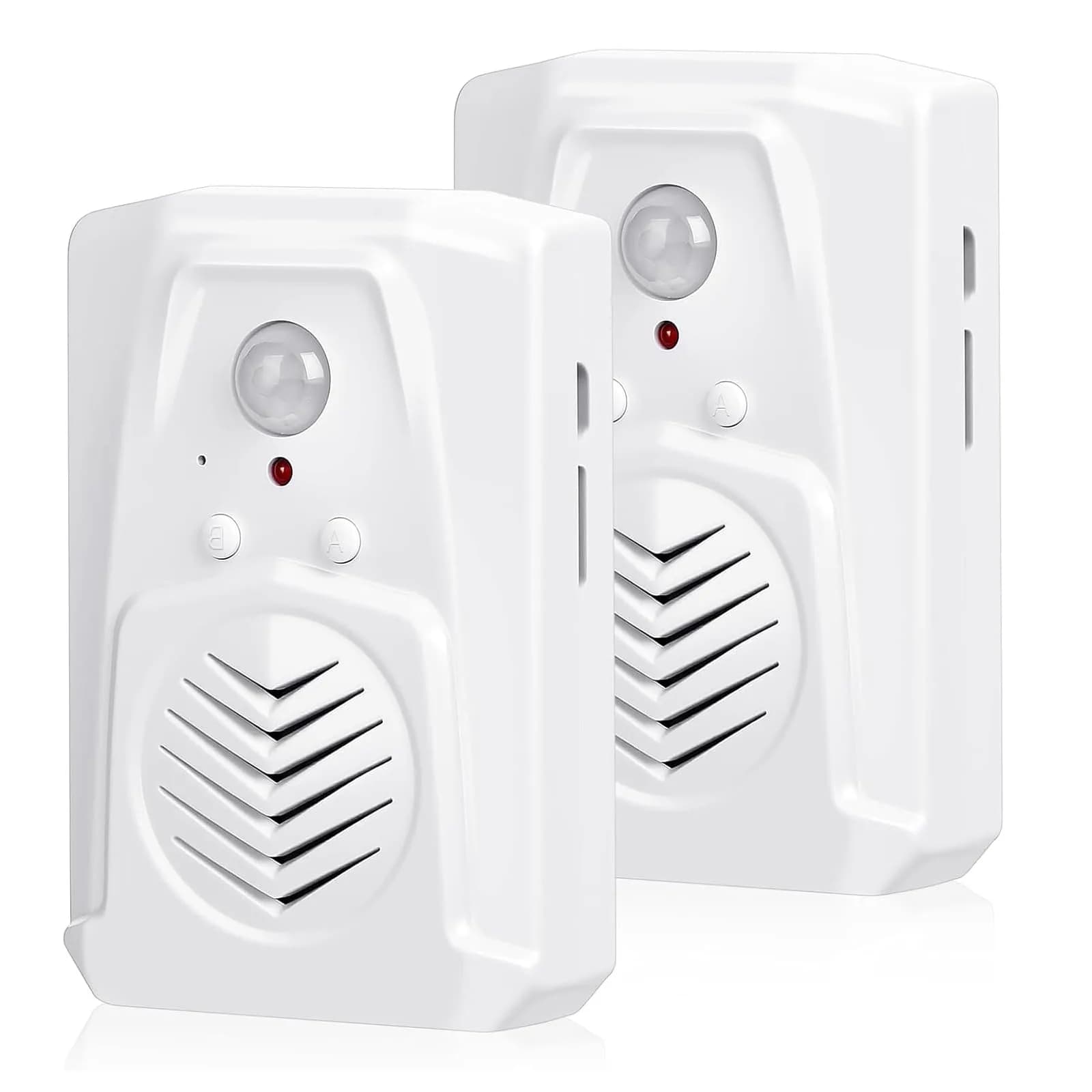 XYszpcgs PIR Motion Sensor Activated Sound Player Speaker Black | 4m (13ft) Detection Range