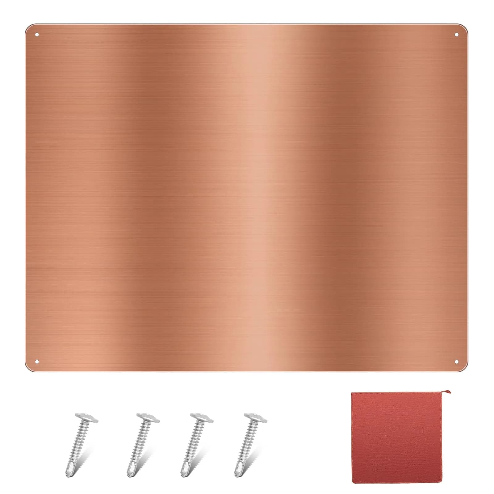 Yaocom Copper Stainless Steel Backsplash for Stove, 30x36 Inch | Protects Kitchen Walls from Splatter - main product image