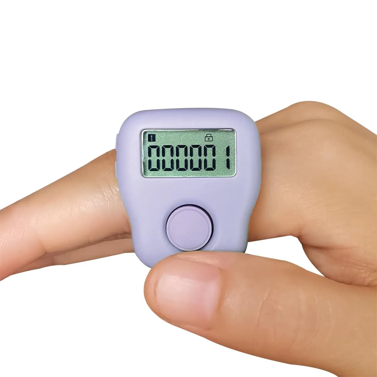 Arvakr Rechargeable Silent Finger Counter 6 Channels with LED | Track & Field Lap Counter - main product image