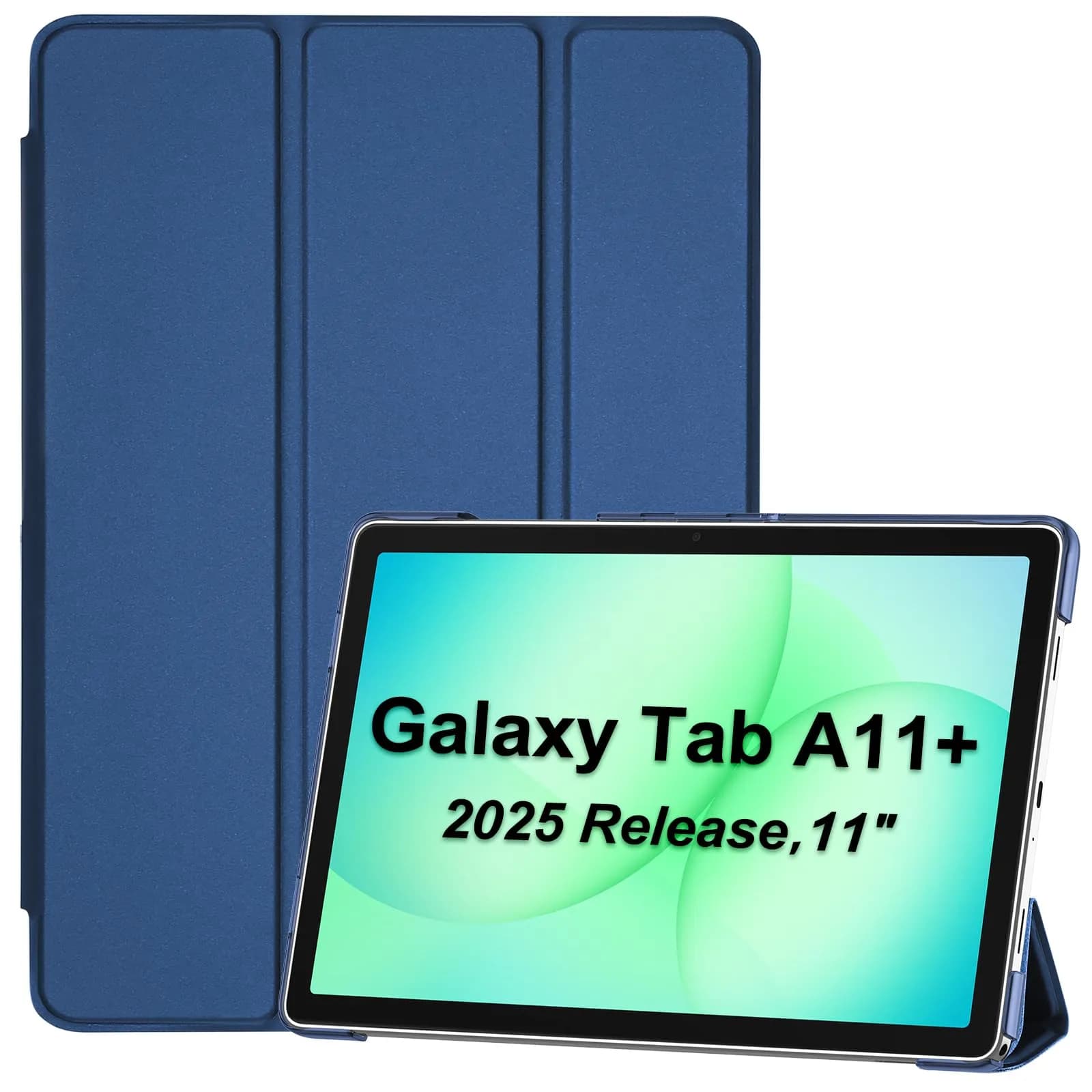 ProCase Galaxy Tab A11+/A9+ 11” Slim Case Dark Blue | Auto Sleep Wake Support