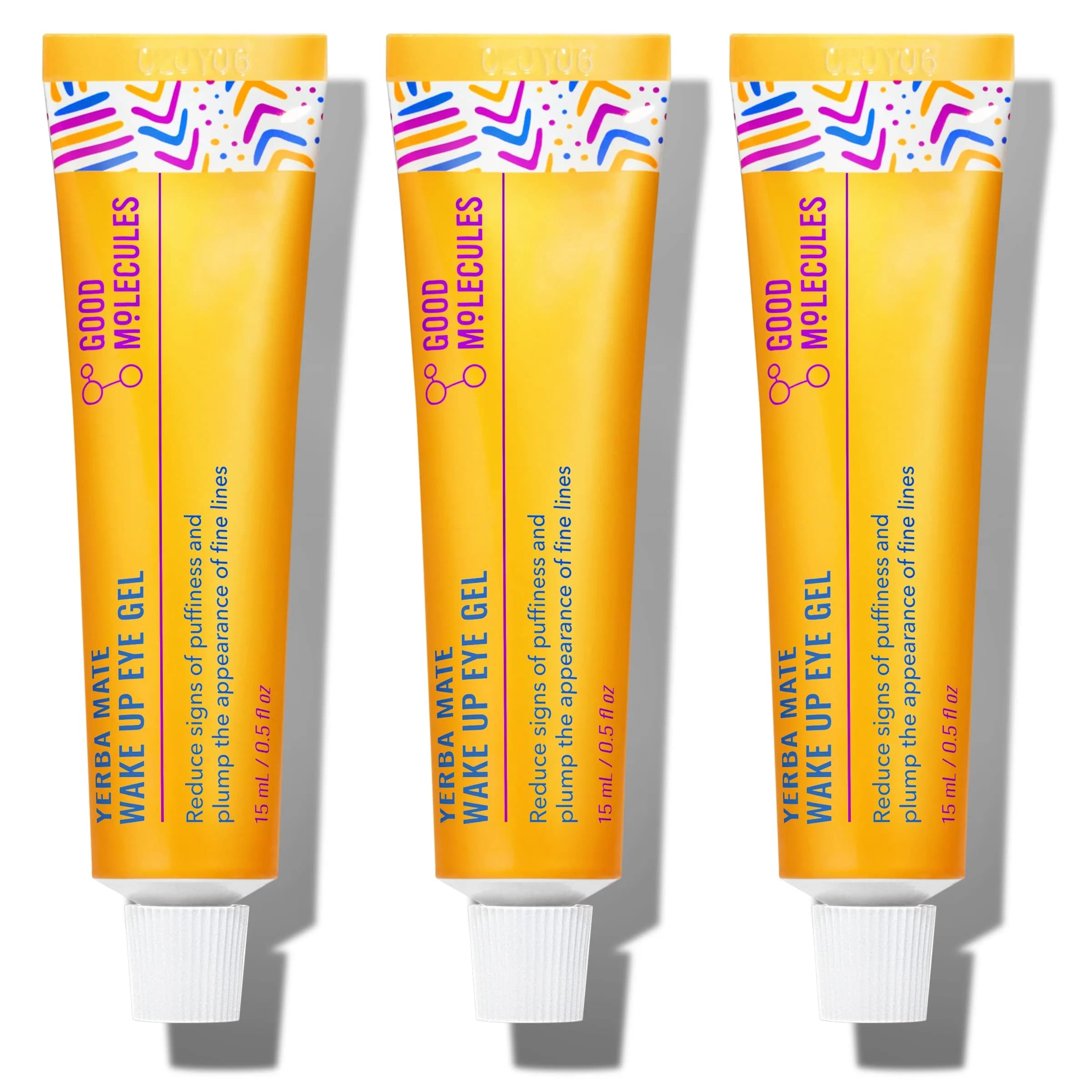 Good Molecules Yerba Mate Wake Up Eye Gel 45 ml (1.5 Fl Oz) | Hydrating Under Eye Gel for Dark Circles & Puffiness - main product image