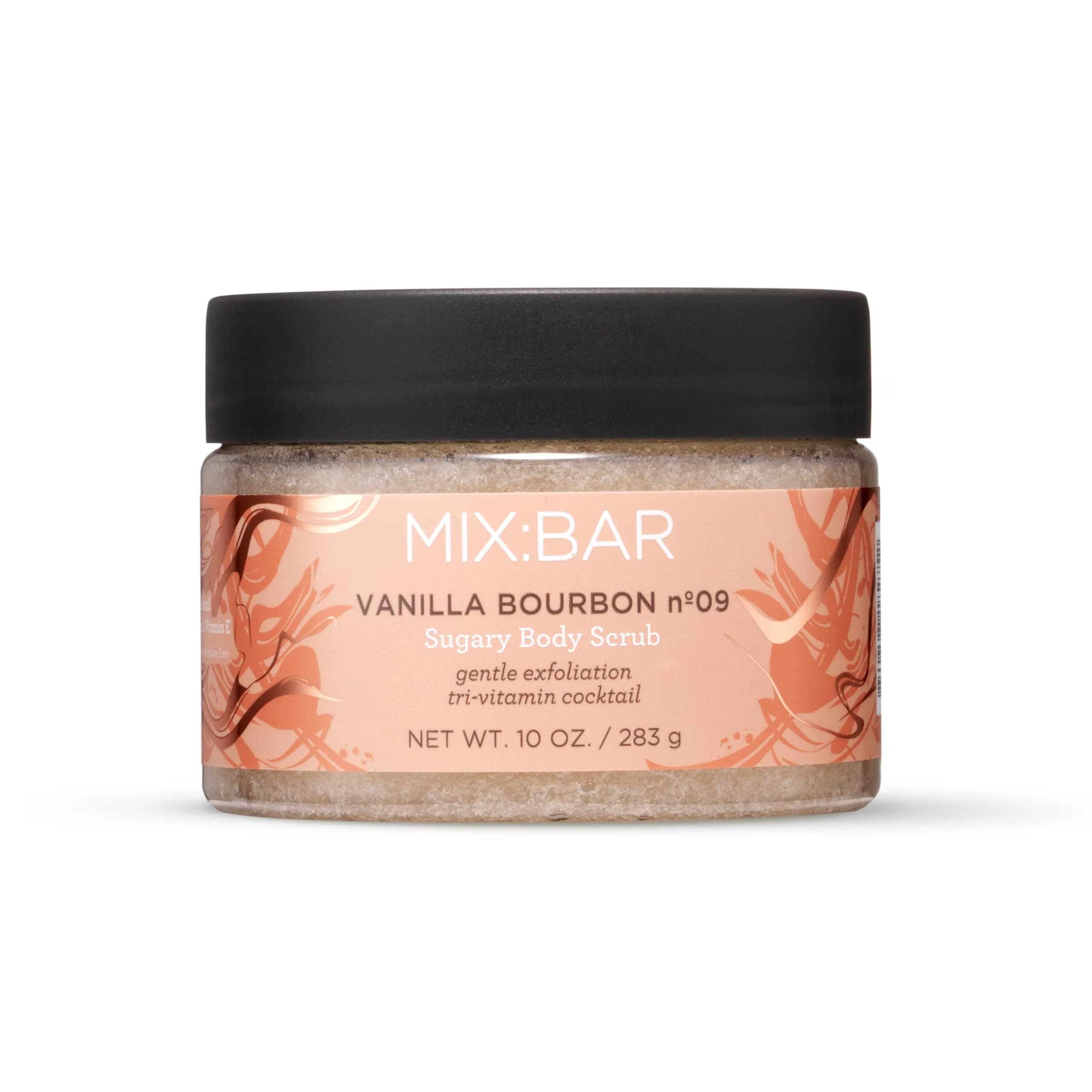 MIX:BAR Vanilla Bourbon Sugary Body Scrub 10oz | Exfoliating & Nourishing for All Skin Types - main product image