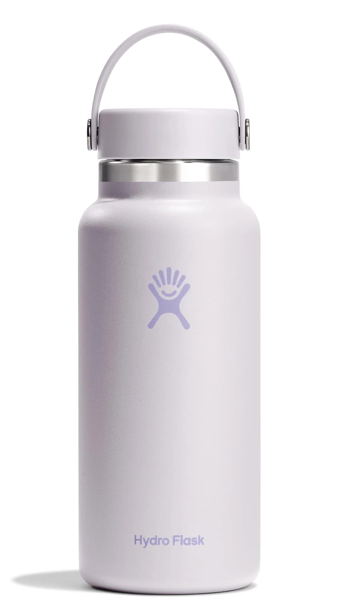 Hydro Flask 40 Oz Tonal White Wide Mouth Water Bottle | Insulated Stainless Steel, Cold 24 Hrs, Hot 12 Hrs
