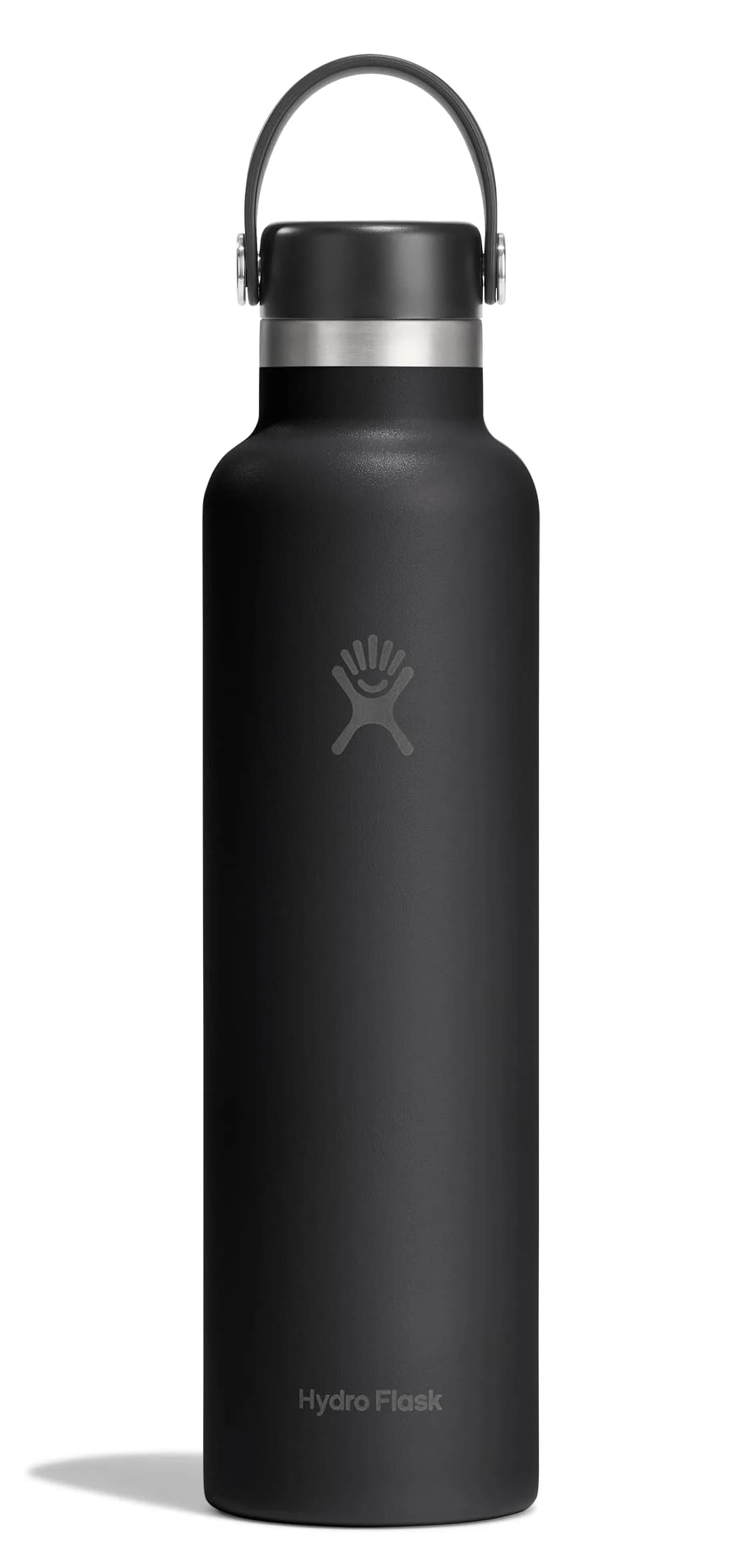 Hydro Flask Standard Mouth Water Bottle 710ml (24 Oz) | Insulated Stainless Steel, Leakproof, Purple
