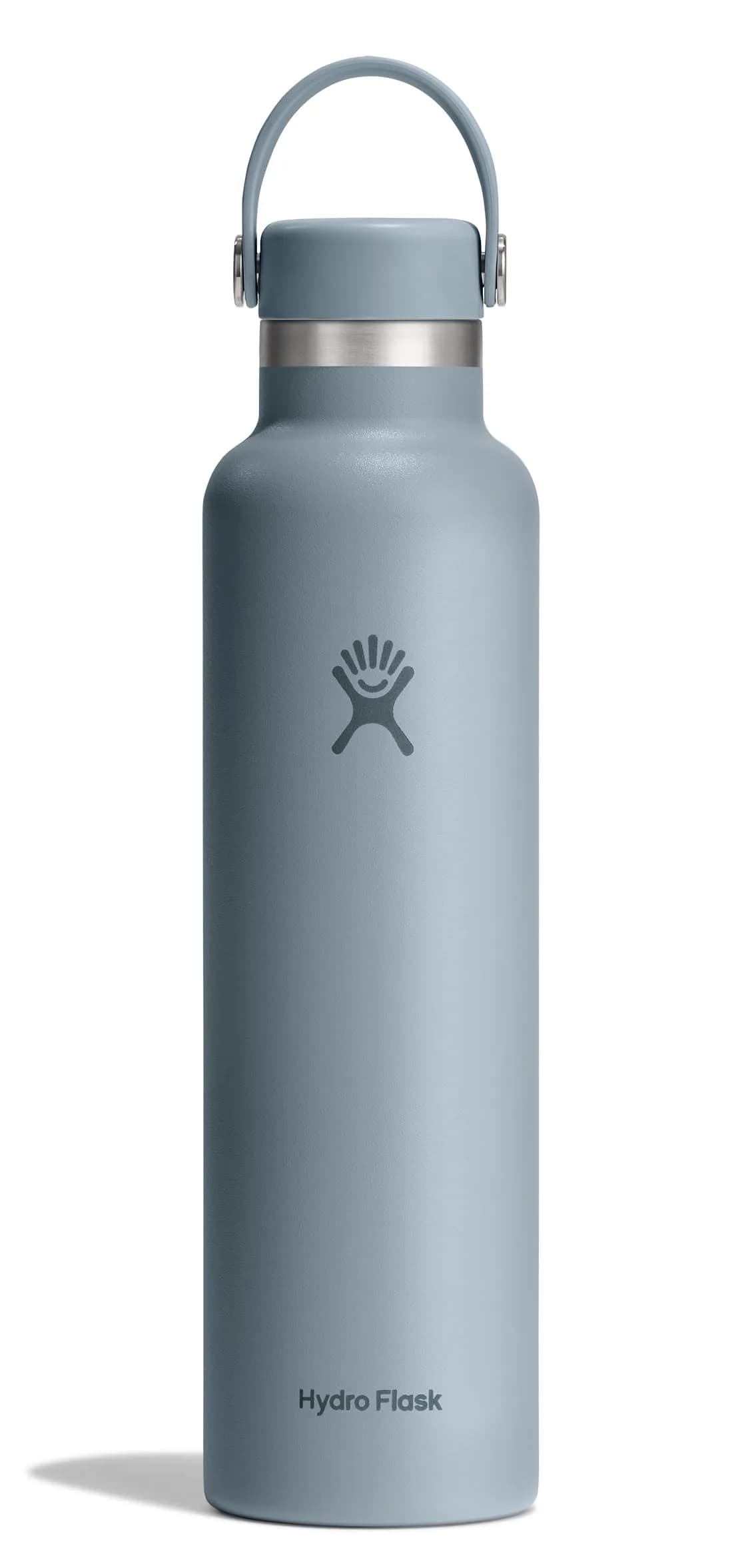 Hydro Flask Standard Mouth Water Bottle 710ml (24 Oz) | Insulated Stainless Steel, Leakproof, Purple