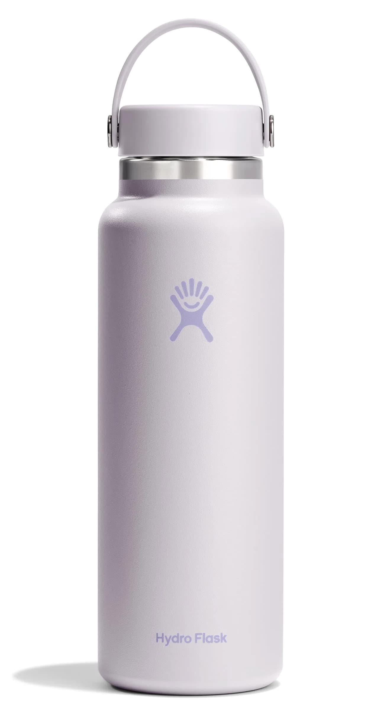 Hydro Flask 40 Oz Tonal White Wide Mouth Water Bottle | Insulated Stainless Steel, Cold 24 Hrs, Hot 12 Hrs