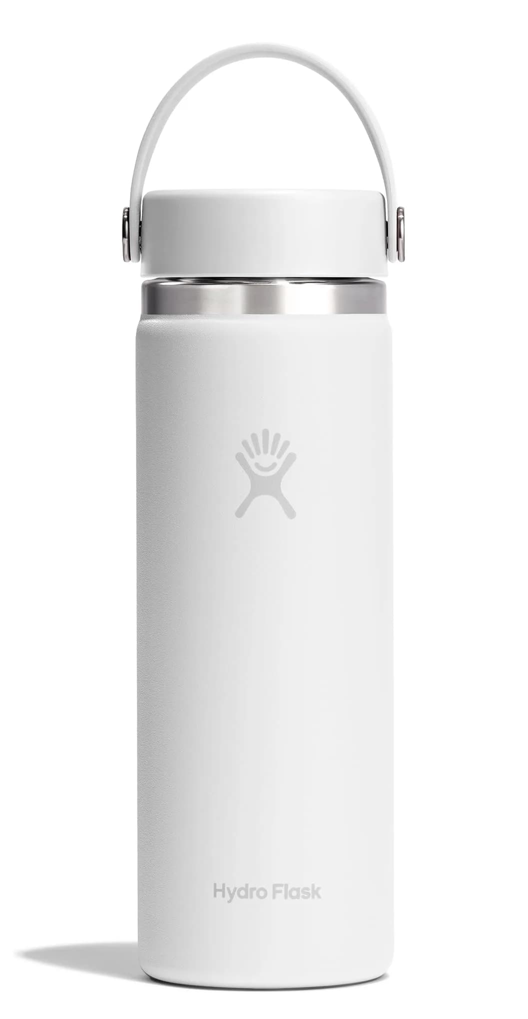 Hydro Flask 40 Oz Tonal White Wide Mouth Water Bottle | Insulated Stainless Steel, Cold 24 Hrs, Hot 12 Hrs