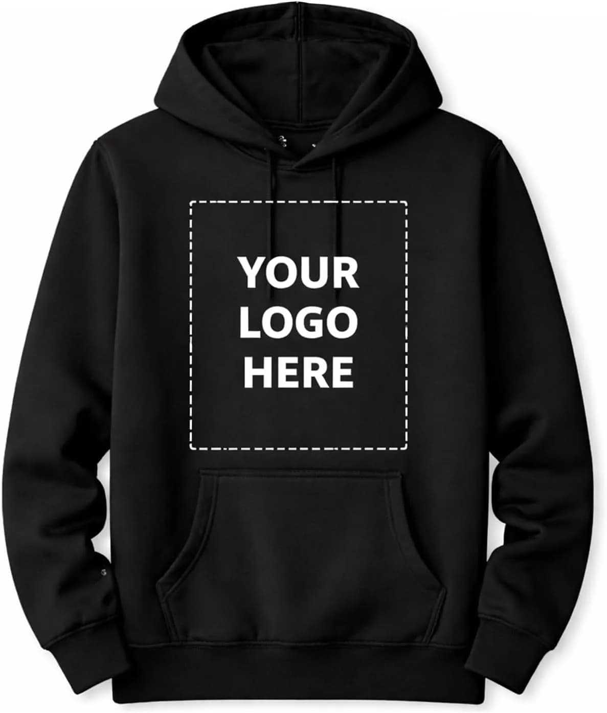 Maydear Custom Photo & Logo Hoodie for Men & Women | Unisex Pullover Sweatshirt