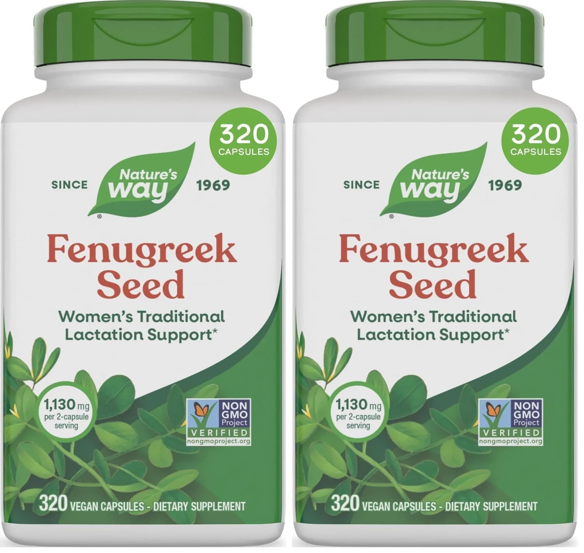 Nature's Way Fenugreek Seed Supplement, 640 Capsules | Traditional Lactation & Digestion Support
