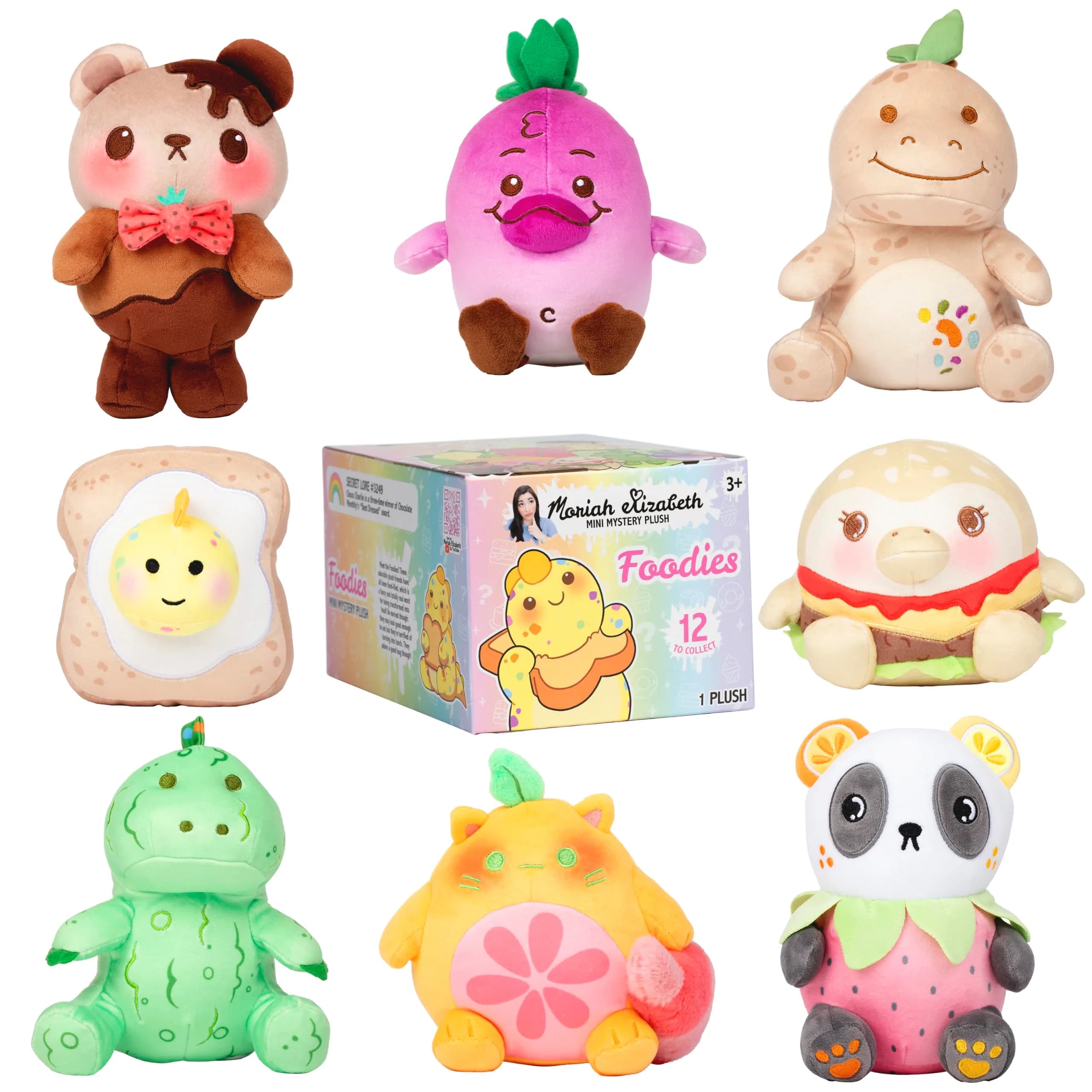 Moriah Elizabeth 6" Mini Mystery Plush - Series 5 - Foodie | Collectible Toy Figure - main product image