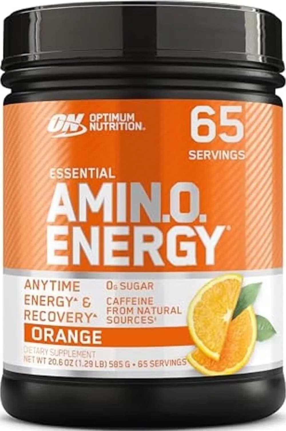 Optimum Nutrition Amino Energy Pre Workout Powder Orange Cooler, 3510 g (123.6 Oz) | Energy & Focus Blend - main product image