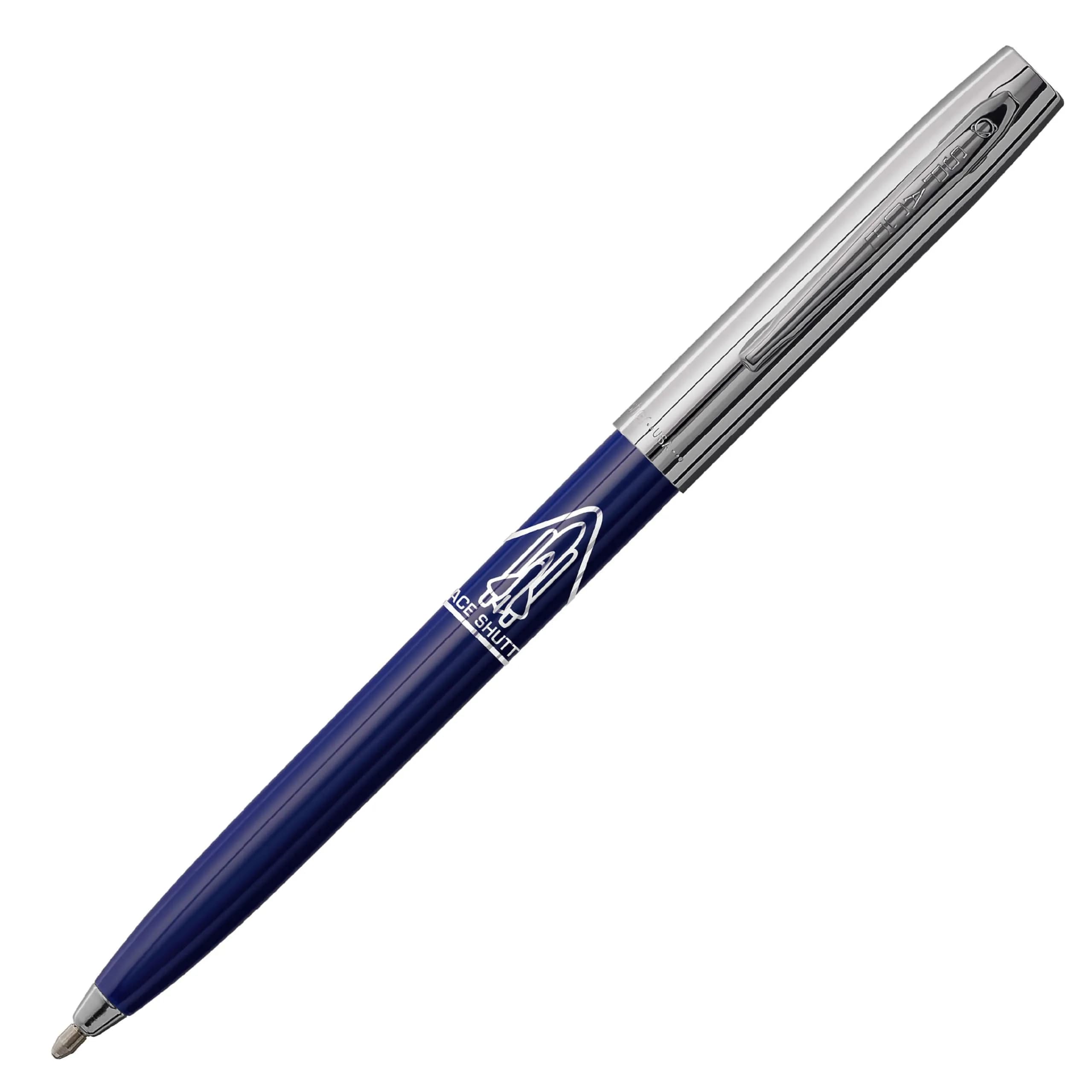 Fisher Space Pen Chrome Space Shuttle Imprint Cap-O-Matic Pen | Writes Upside Down & Extreme Temperatures