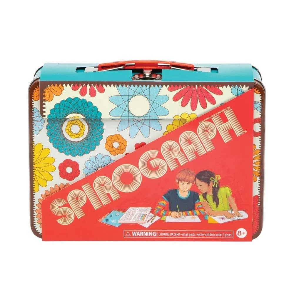 Spirograph Retro Lunchbox Art Kit | Ages 8+ | 21.6cm (8.5in) Length - main product image