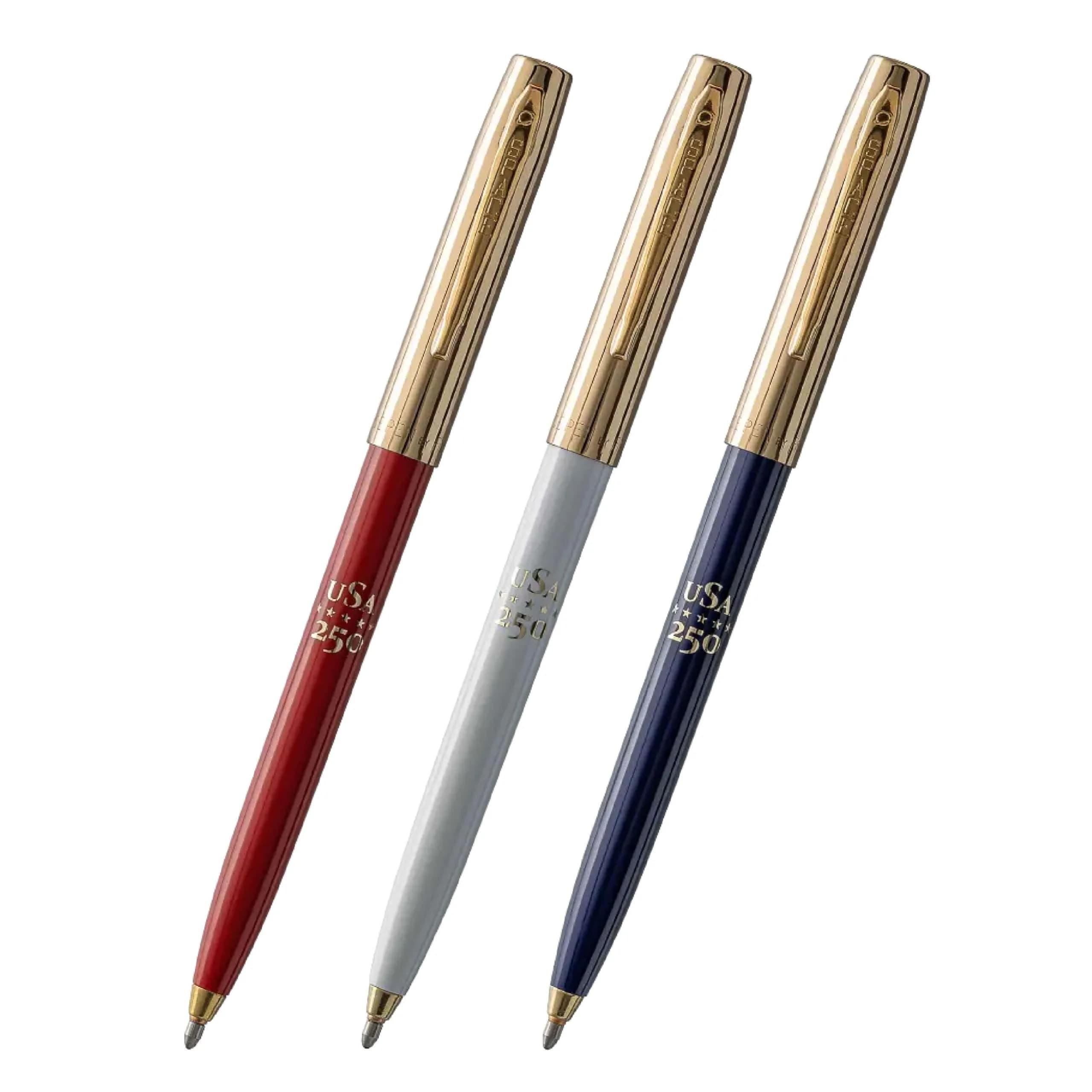 Fisher Space Pen Chrome Space Shuttle Imprint Cap-O-Matic Pen | Writes Upside Down & Extreme Temperatures