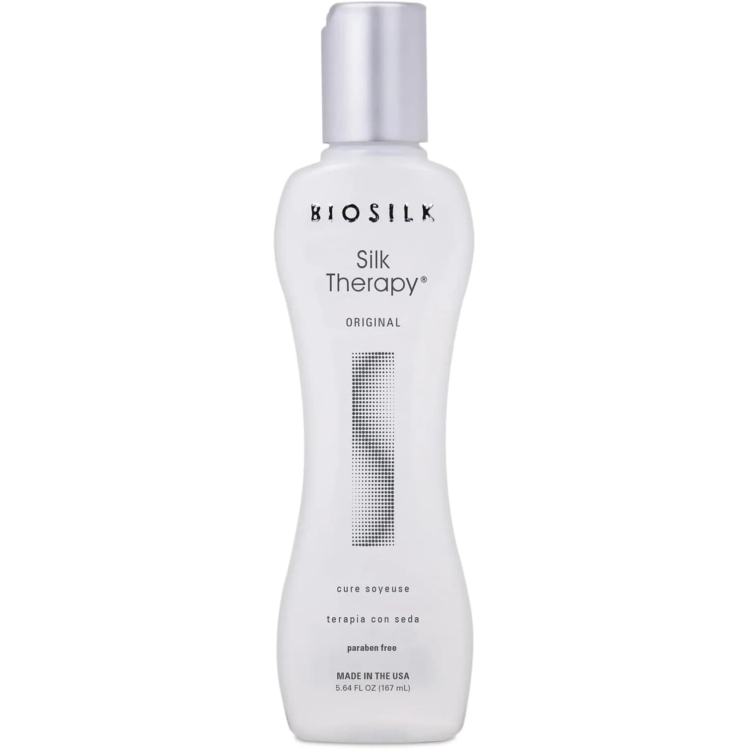 BioSilk Silk Therapy Original Reconstructing Treatment 167ml (5.64 Fl Oz) | Shine & Split End Repair