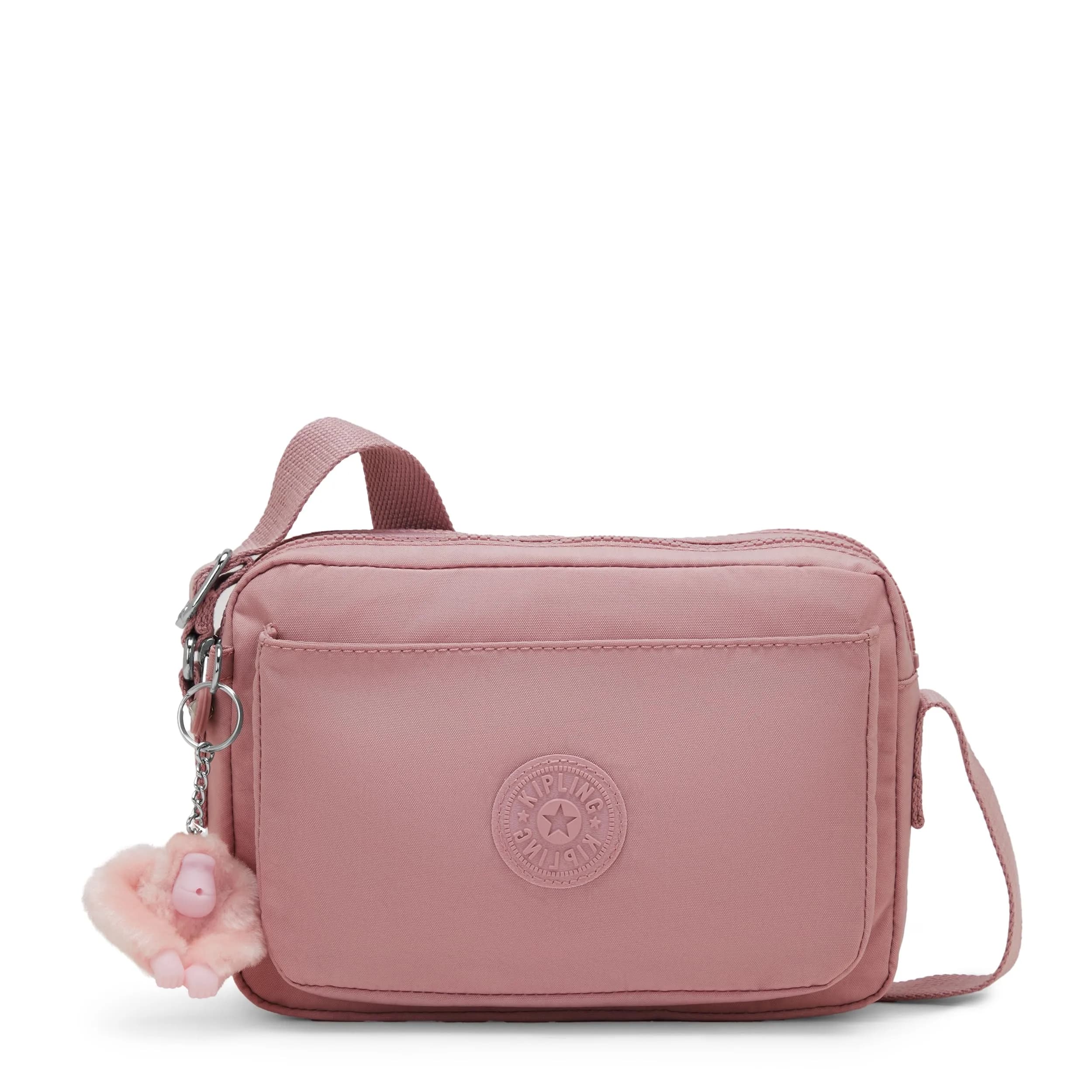 Kipling Abanu Medium Crossbody Bag 25cm (9.8in) | Lightweight Nylon Multi-Compartment Bag - main product image