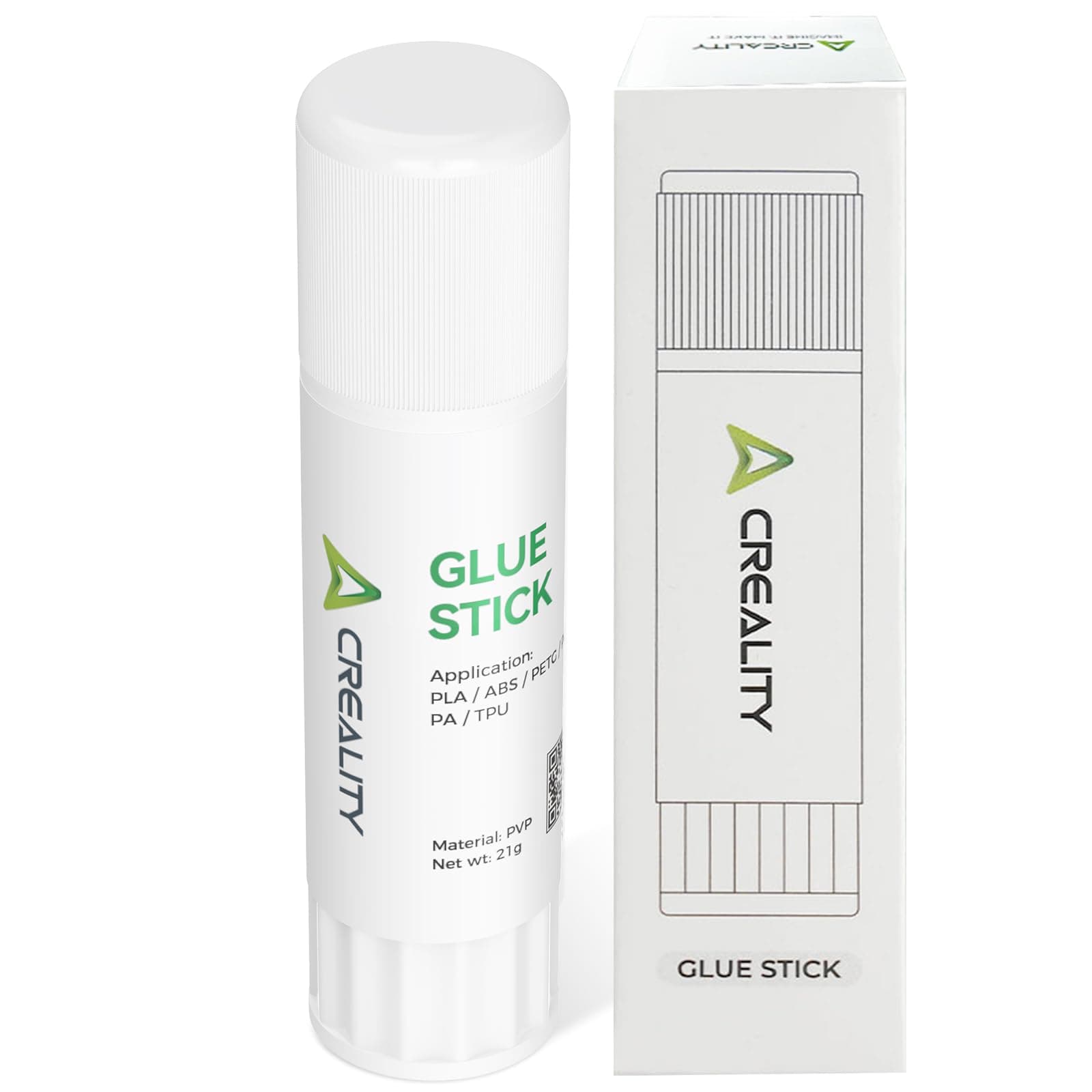 Creality 3D Printer Glue Stick for Hot Bed Warping | Reliable Adhesive for PLA/ABS/PETG (D0.98*H3.90in, 0.74oz)