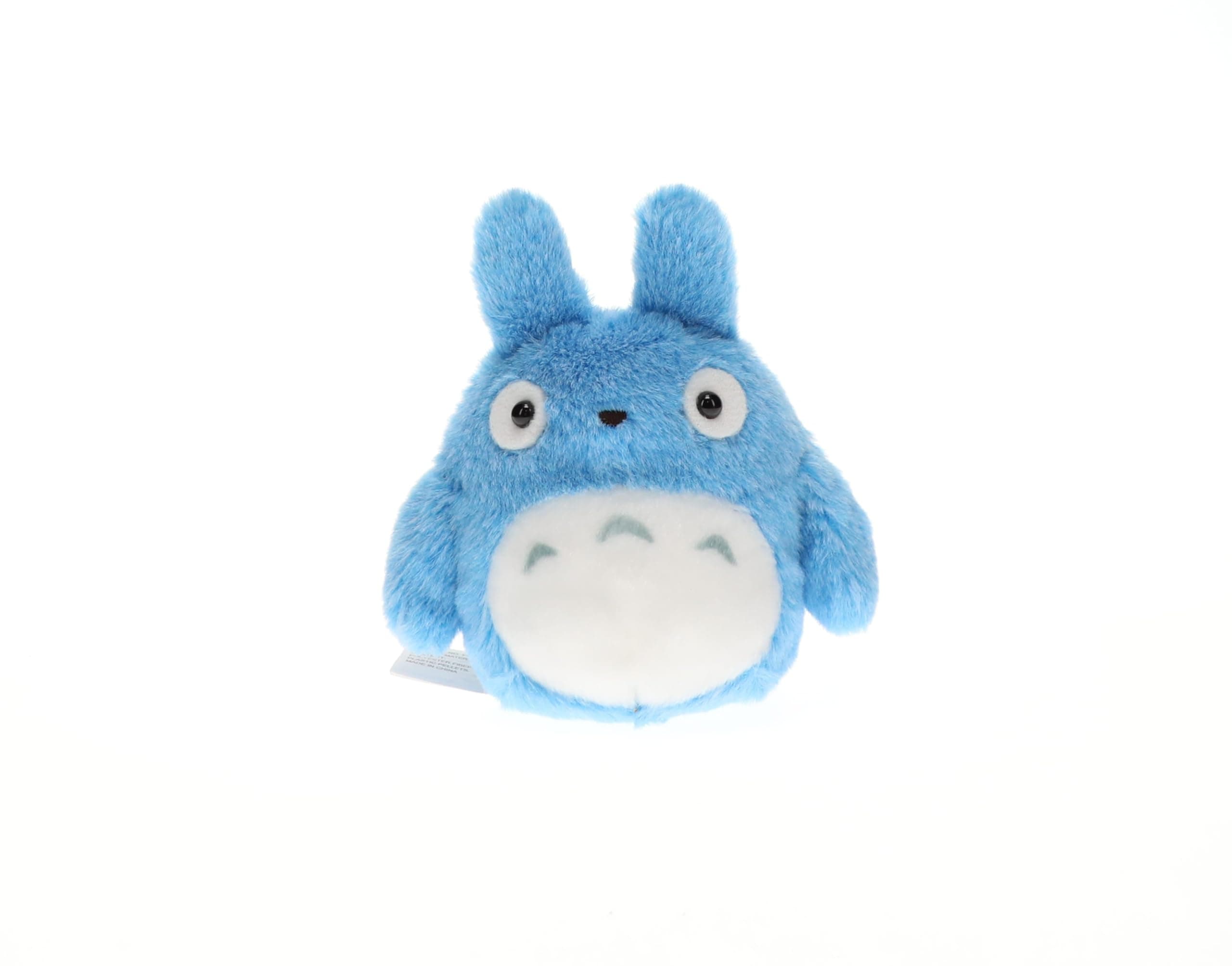 スタジオジブリ Studio Ghibli My Neighbor Totoro Medium Blue Beanbag Plush (S) | Official Licensed Collectible - main product image