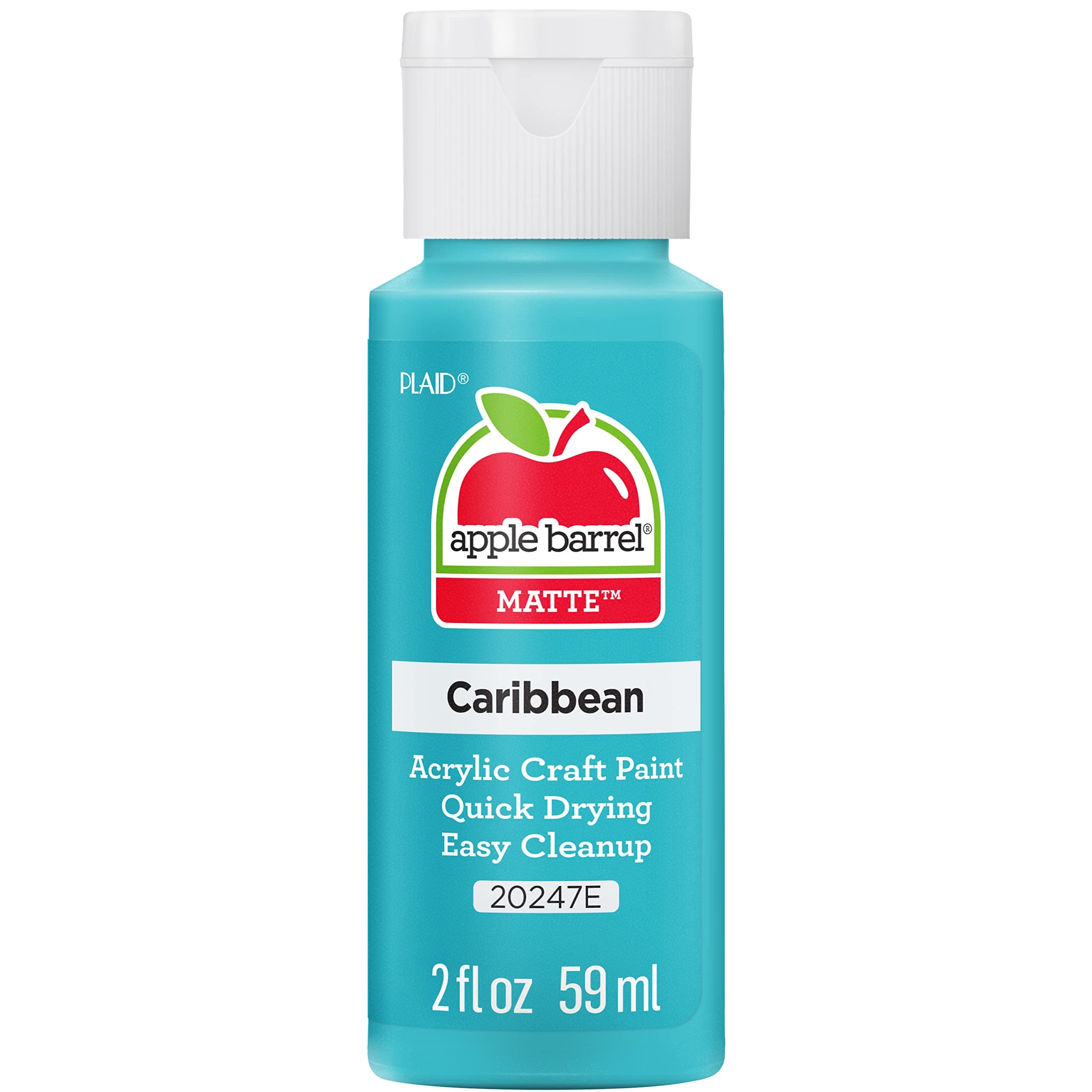 Apple Barrel Acrylic Paint Caribbean 2 oz | Non-Toxic Craft Paint for DIY Projects - main product image
