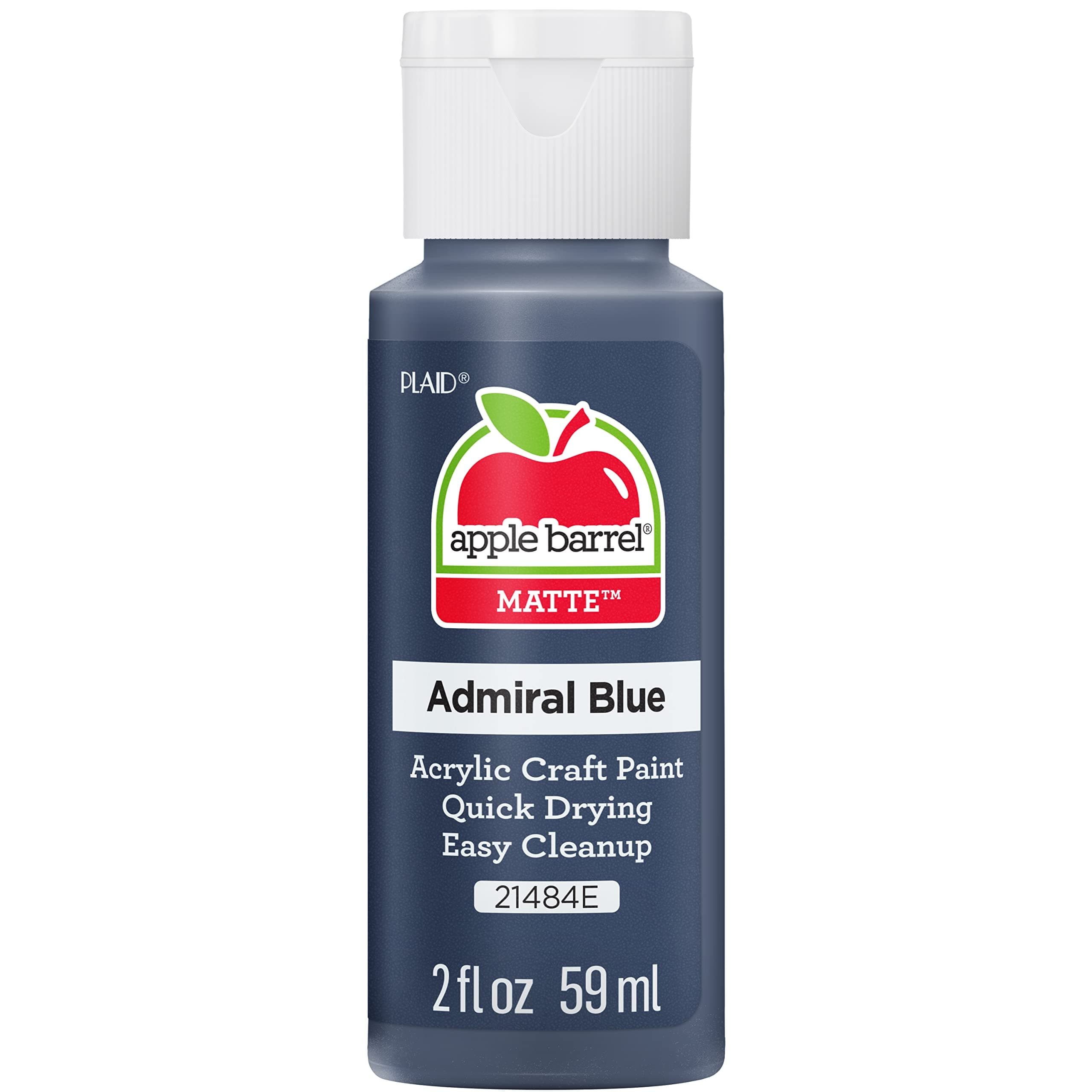 Apple Barrel Neon Orange Acrylic Paint 2 oz | Non-Toxic Craft Paint for Beginners - main product image